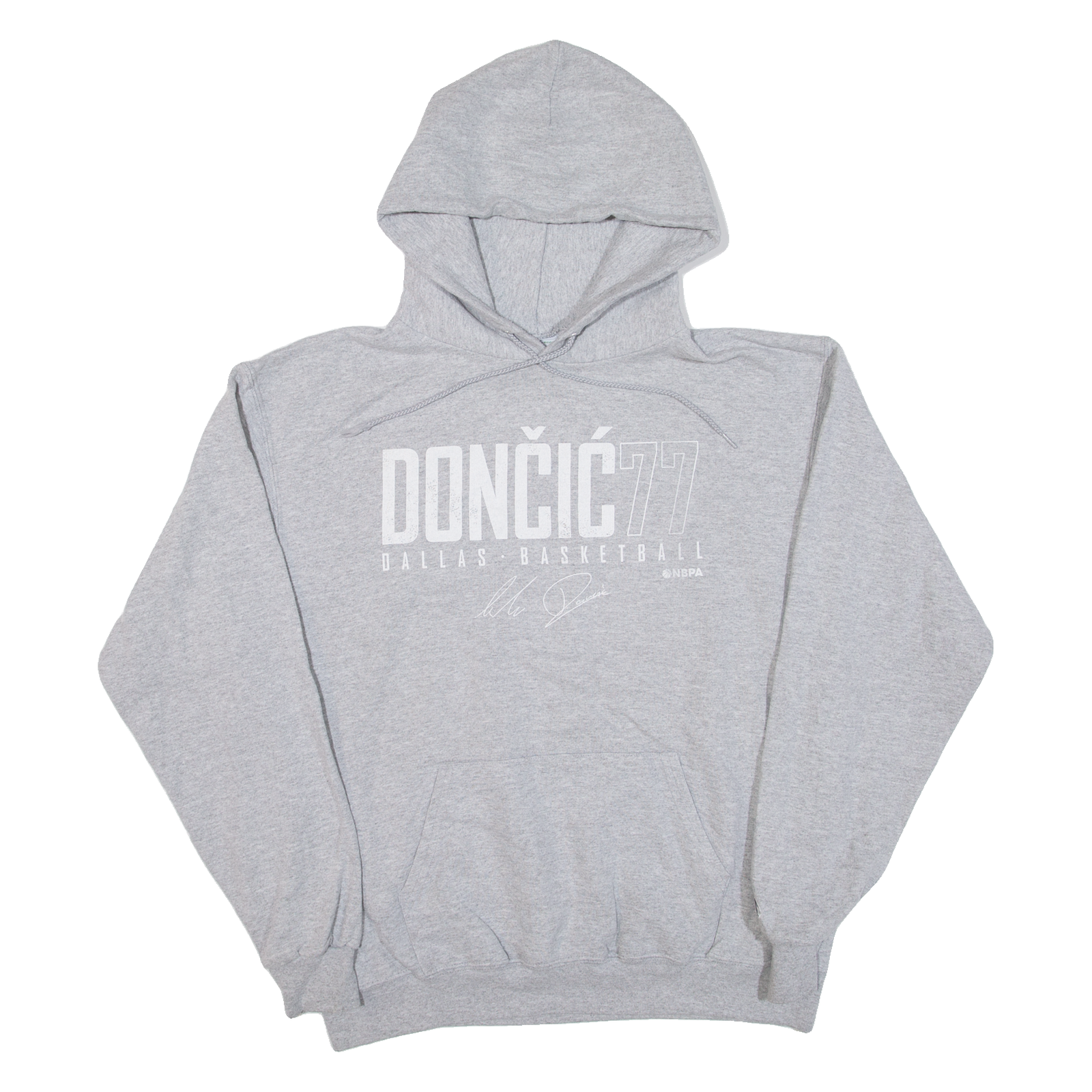 CHAMPION Dallas Basketball Mens Grey Hoodie USA L Refurbished - N/A refurbished available on Cerqular