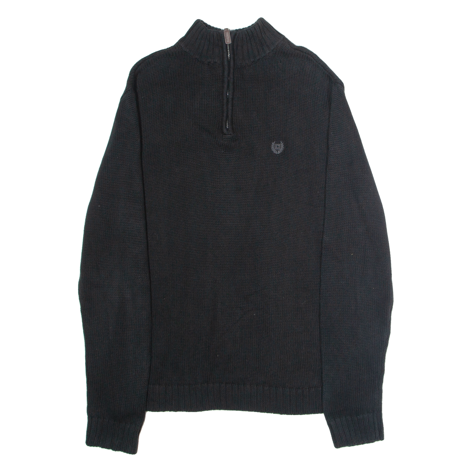 Buy CHAPS Mens Jumper Black 1/4 Zip Tight Knit M Refurbished - $36.39 CHAPS Mens Jumper Black 1/4 Zip Tight Knit M Refurbished - N/A refurbished available on Cerqular