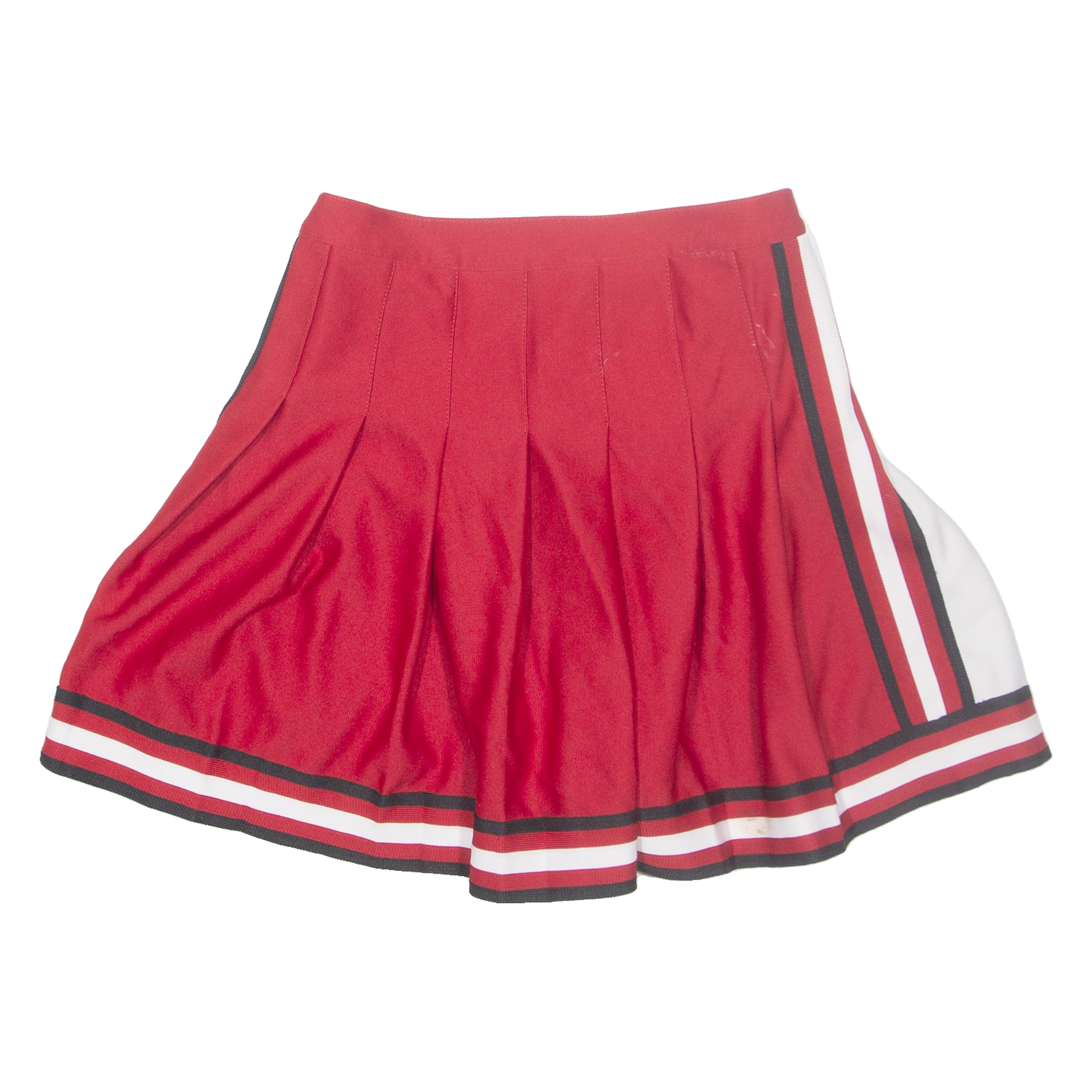 Womens Pleated Skirt Red Short XS Refurbished - N/A refurbished available on Cerqular
