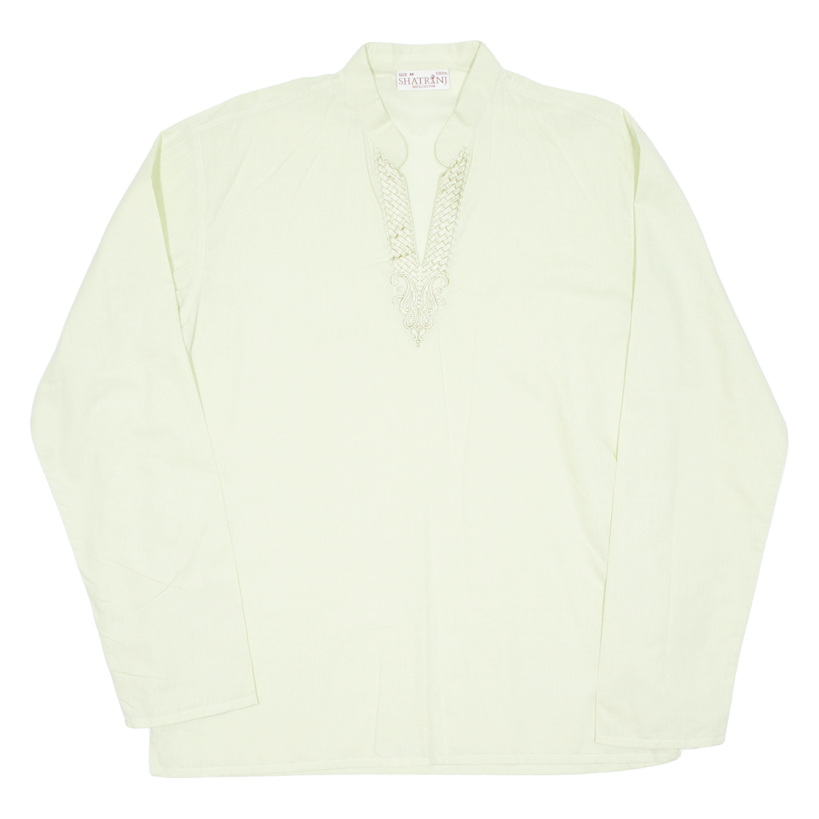 Womens Top Green V-Neck Long Sleeve M Refurbished - N/A refurbished available on Cerqular