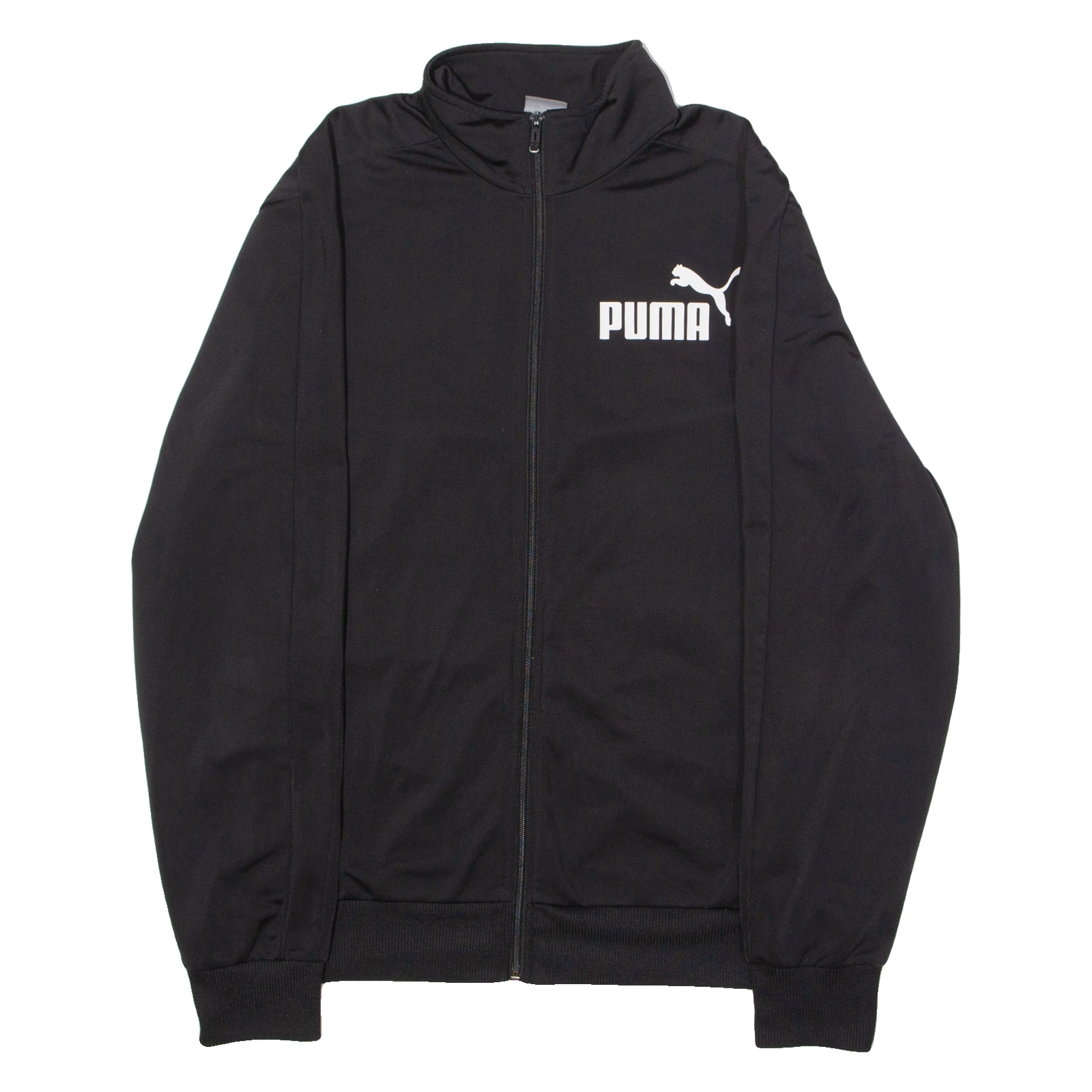 PUMA Mens Track Jacket Black L Refurbished - N/A refurbished available on Cerqular