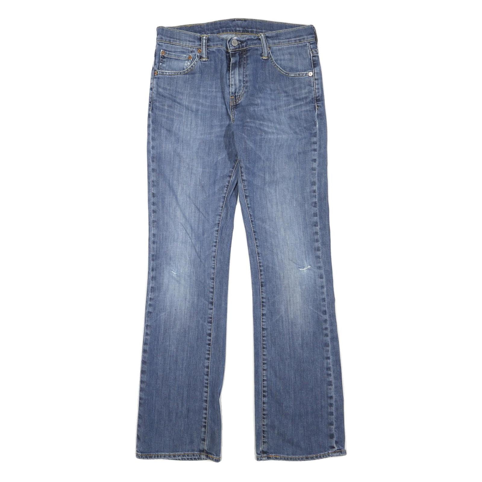 LEVI'S 527 REG BOOTCUT Womens Blue Regular Bootcut Denim Medium W30 L32 Refurbished - N/A refurbished available on Cerqular