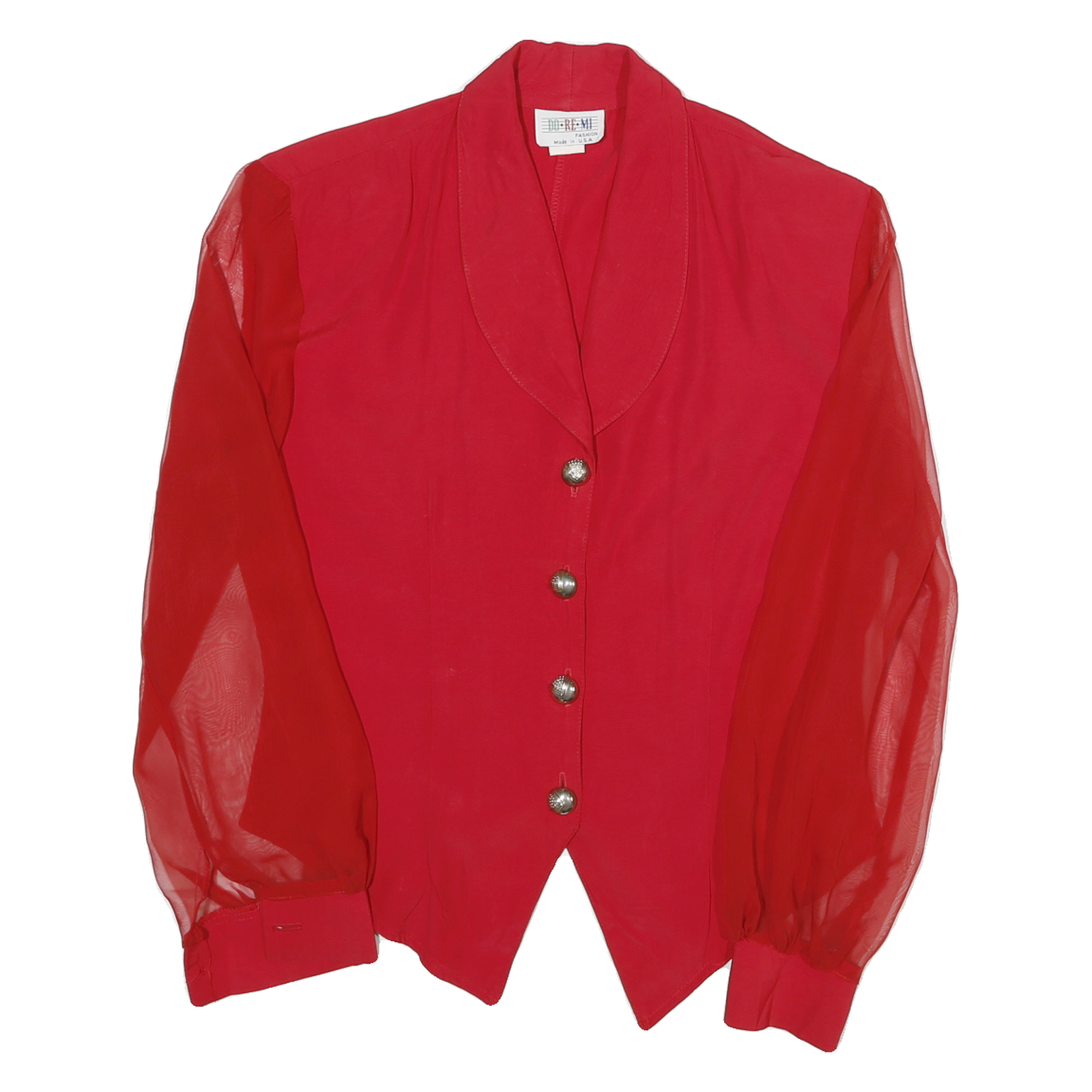 Buy DOREMI Womens Red & Red Printed Top Long Sleeve Collared S Elegant Blouse Refurbished - $18.19 DOREMI Womens Red & Red Printed Top Long Sleeve Collared S Elegant Blouse Refurbished - N/A refurbished available on Cerqular