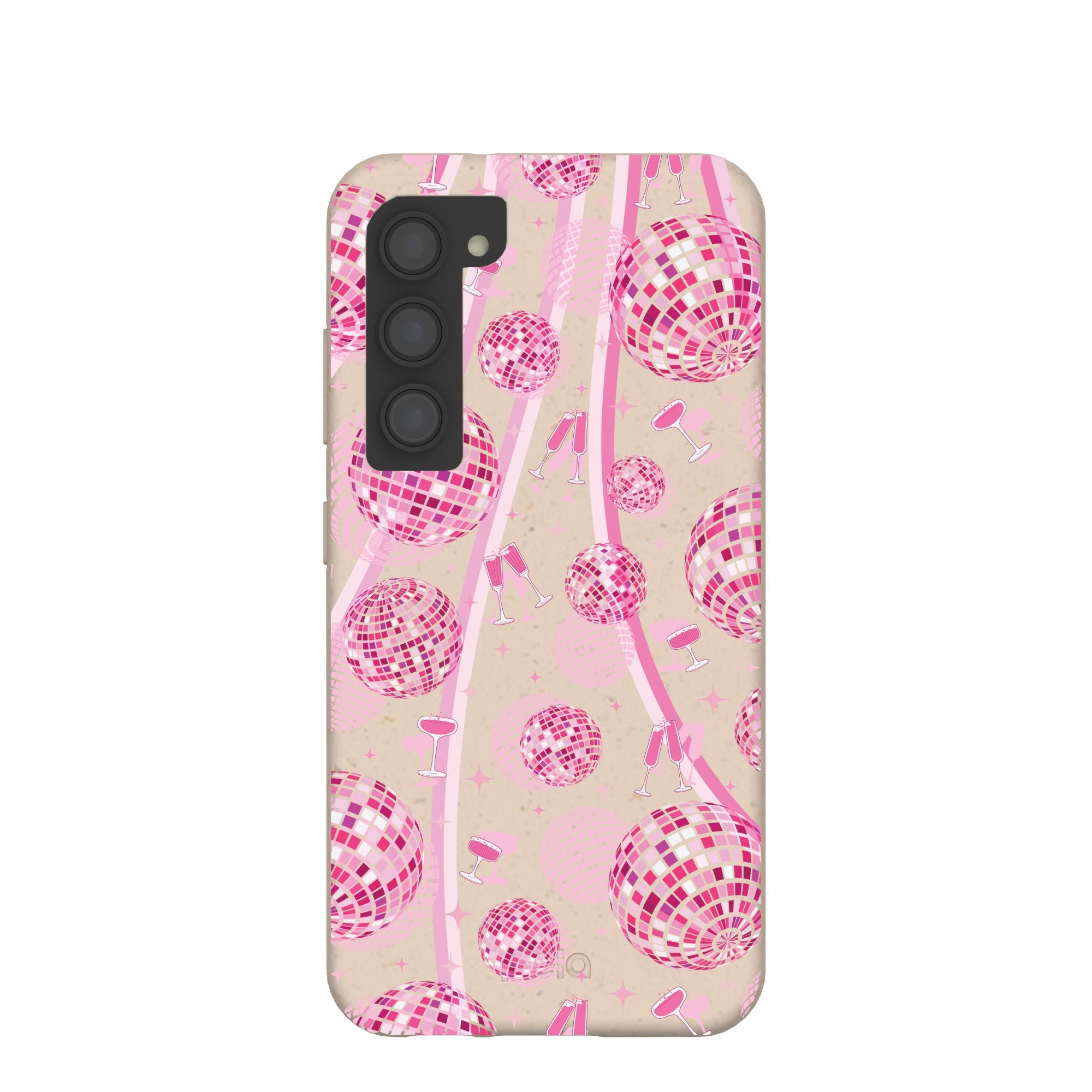 Seashell Dancing Lights Samsung Galaxy S23 Case Refurbished - Pela Case refurbished available on Cerqular