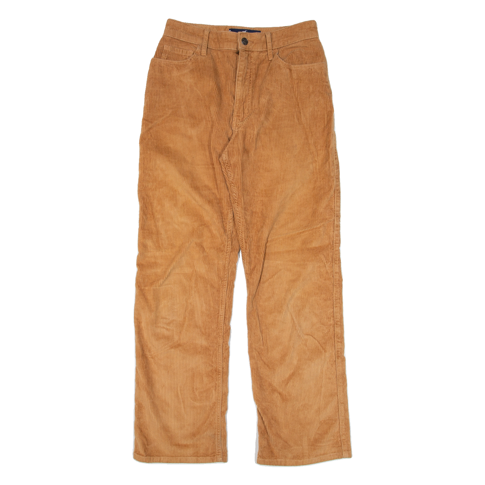 HOLLISTER Womens Corduroy Trousers Brown Relaxed Straight W25 L28 Refurbished - N/A refurbished available on Cerqular