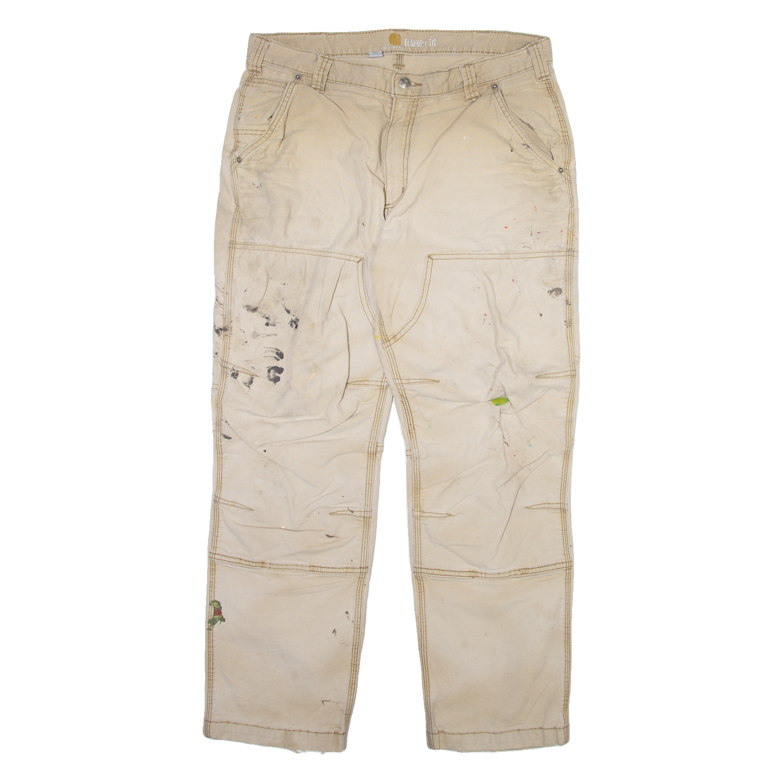 Buy CARHARTT Mens Trousers Beige Relaxed Straight W36 L30 Refurbished - $42.89 CARHARTT Mens Trousers Beige Relaxed Straight W36 L30 Refurbished - N/A refurbished available on Cerqular