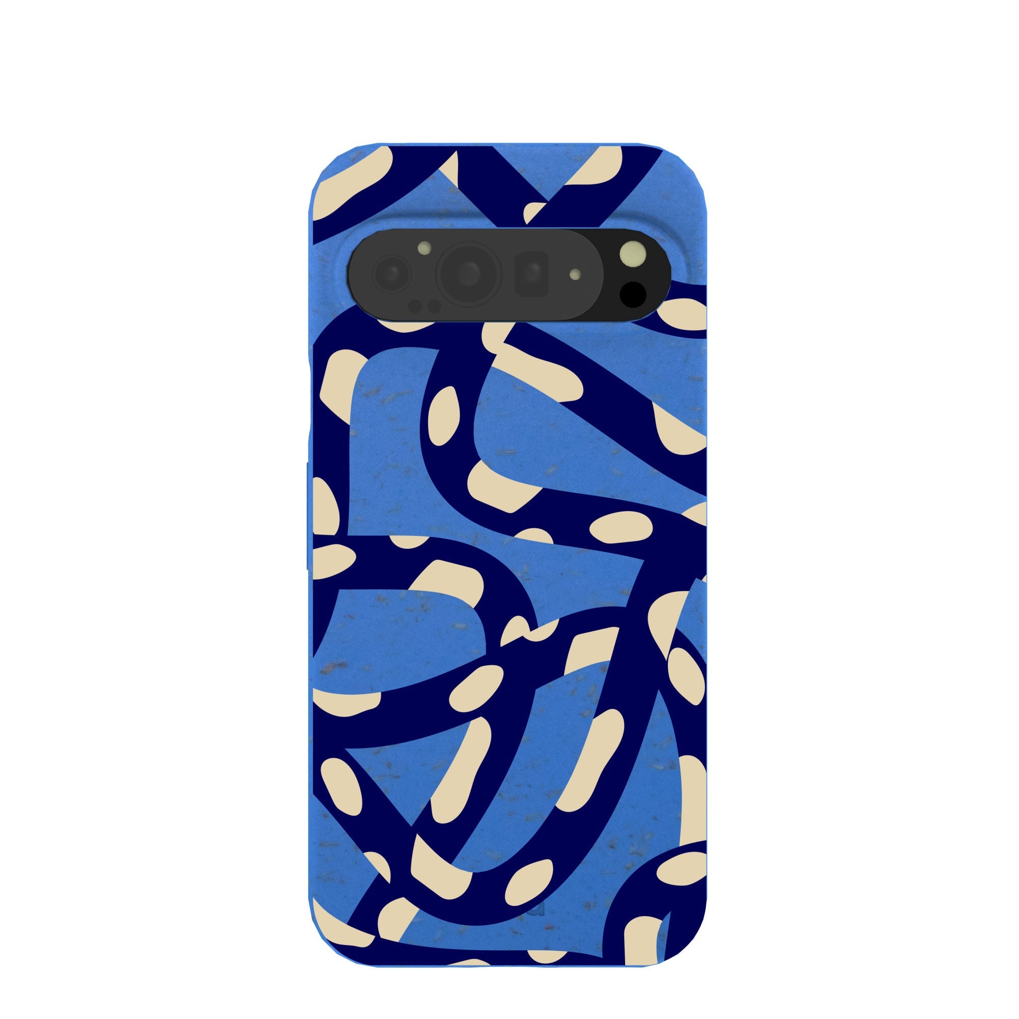 Electric Blue Noodles Google Pixel 9 Pro XL Case Refurbished - Pela Case refurbished available on Cerqular
