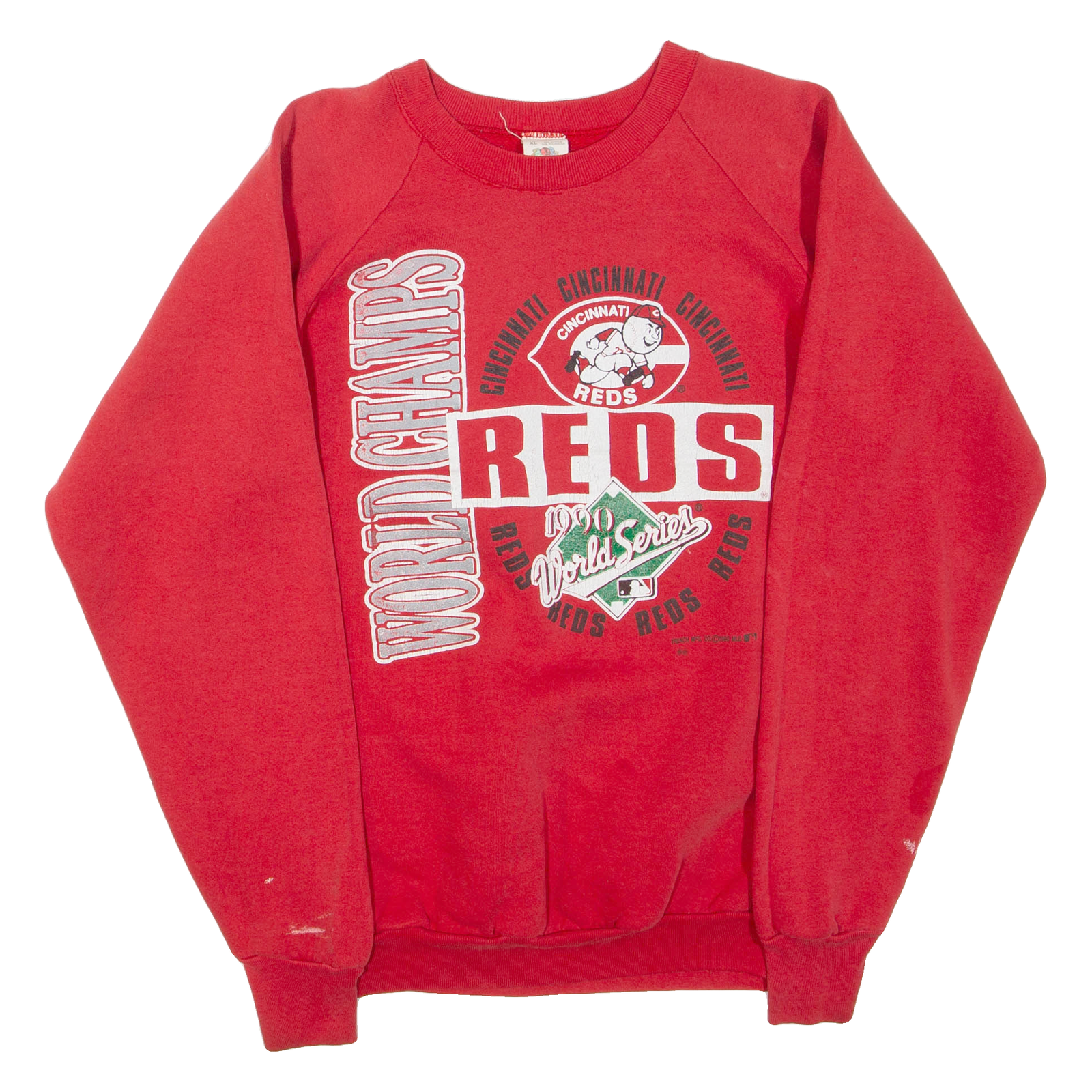 Buy FRUIT OF THE LOOM Cincinnati Reds Mens Sweatshirt Red Crew Neck USA XL Refurbished - $75.39 FRUIT OF THE LOOM Cincinnati Reds Mens Sweatshirt Red Crew Neck USA XL Refurbished - N/A refurbished available on Cerqular