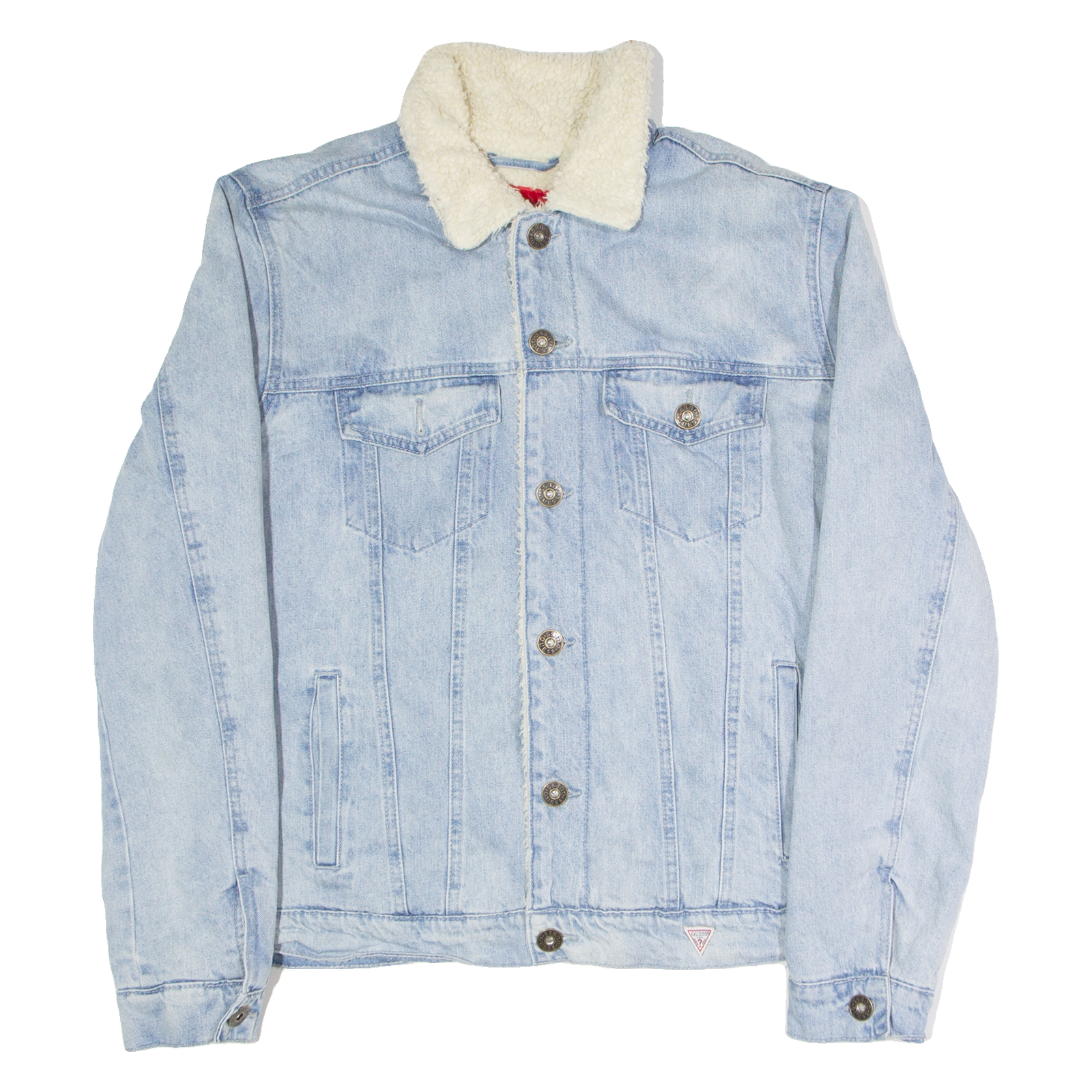 Buy GUESS Mens Denim Jacket Blue M Refurbished - $63.69 GUESS Mens Denim Jacket Blue M Refurbished - N/A refurbished available on Cerqular