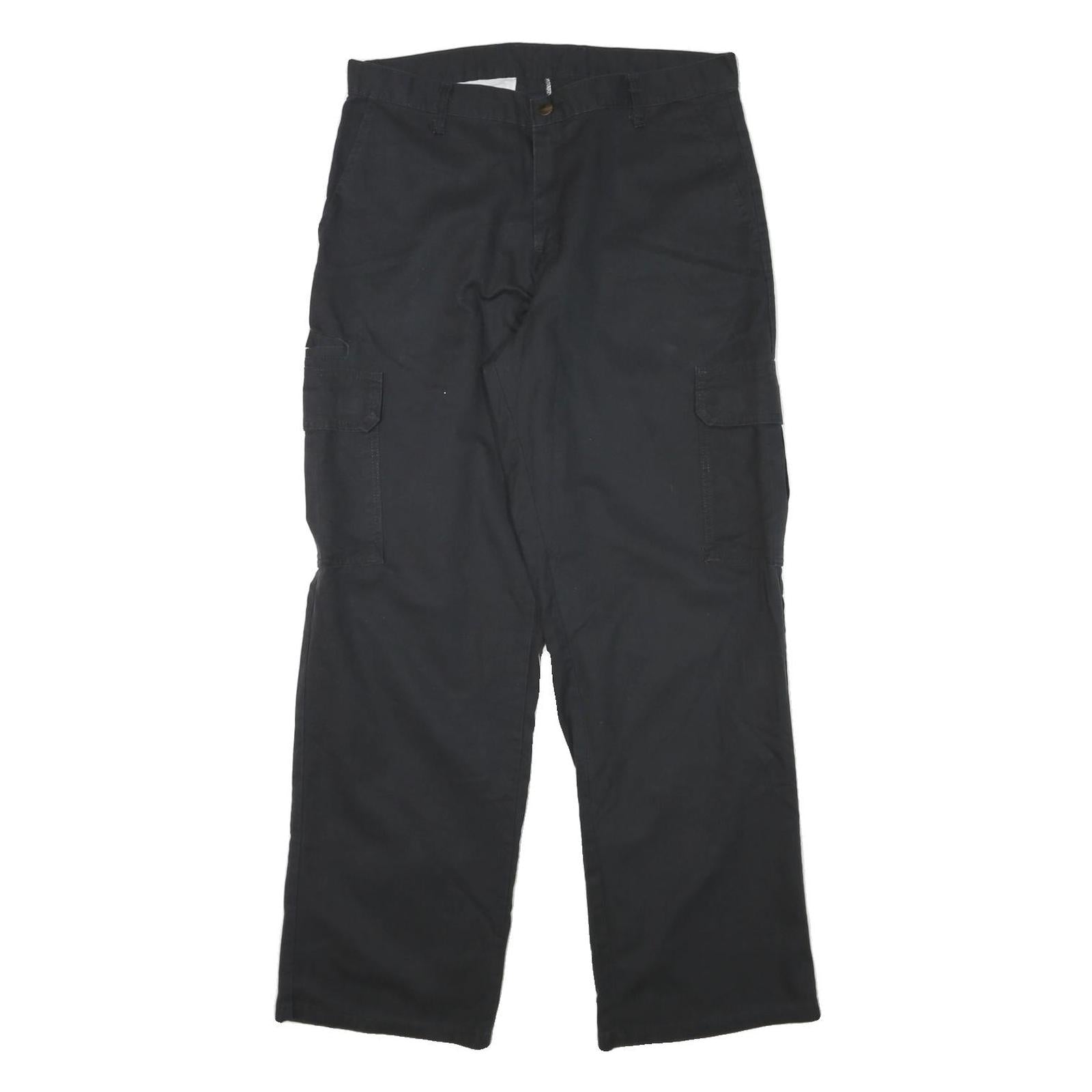 Buy DICKIES Mens Regular Black Cargo Trousers W33 L30 Cotton Blend Zip Pocket Refurbished - $42.89 DICKIES Mens Regular Black Cargo Trousers W33 L30 Cotton Blend Zip Pocket Refurbished - N/A refurbished available on Cerqular