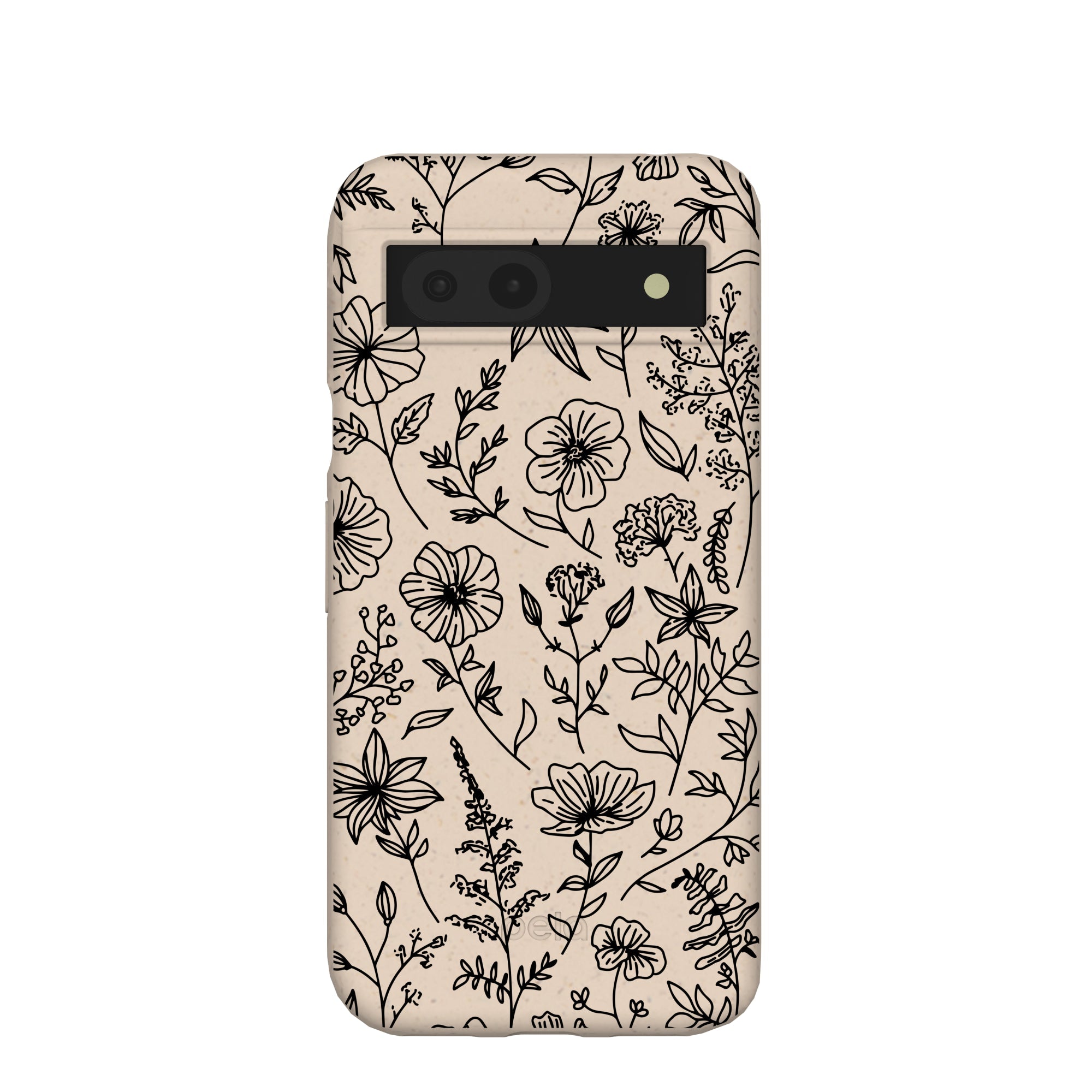 Seashell Wild Flower Google Pixel 8a Case Refurbished - Pela Case refurbished available on Cerqular