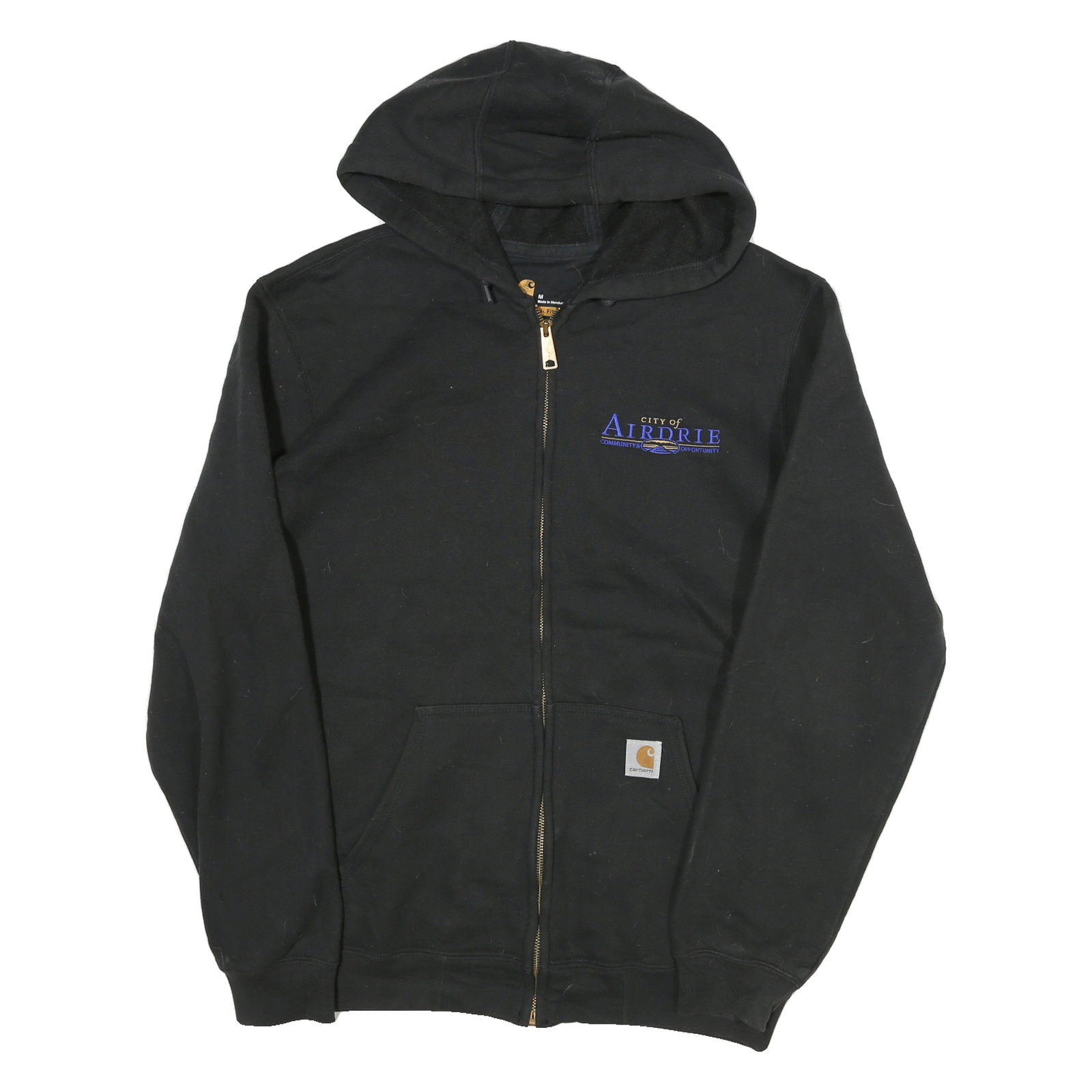 Buy CARHARTT Mens Black Zip Up Hoodie M City Of Airdrie Arena Operations Workwear Refurbished - $70.19 CARHARTT Mens Black Zip Up Hoodie M City Of Airdrie Arena Operations Workwear Refurbished - N/A refurbished available on Cerqular