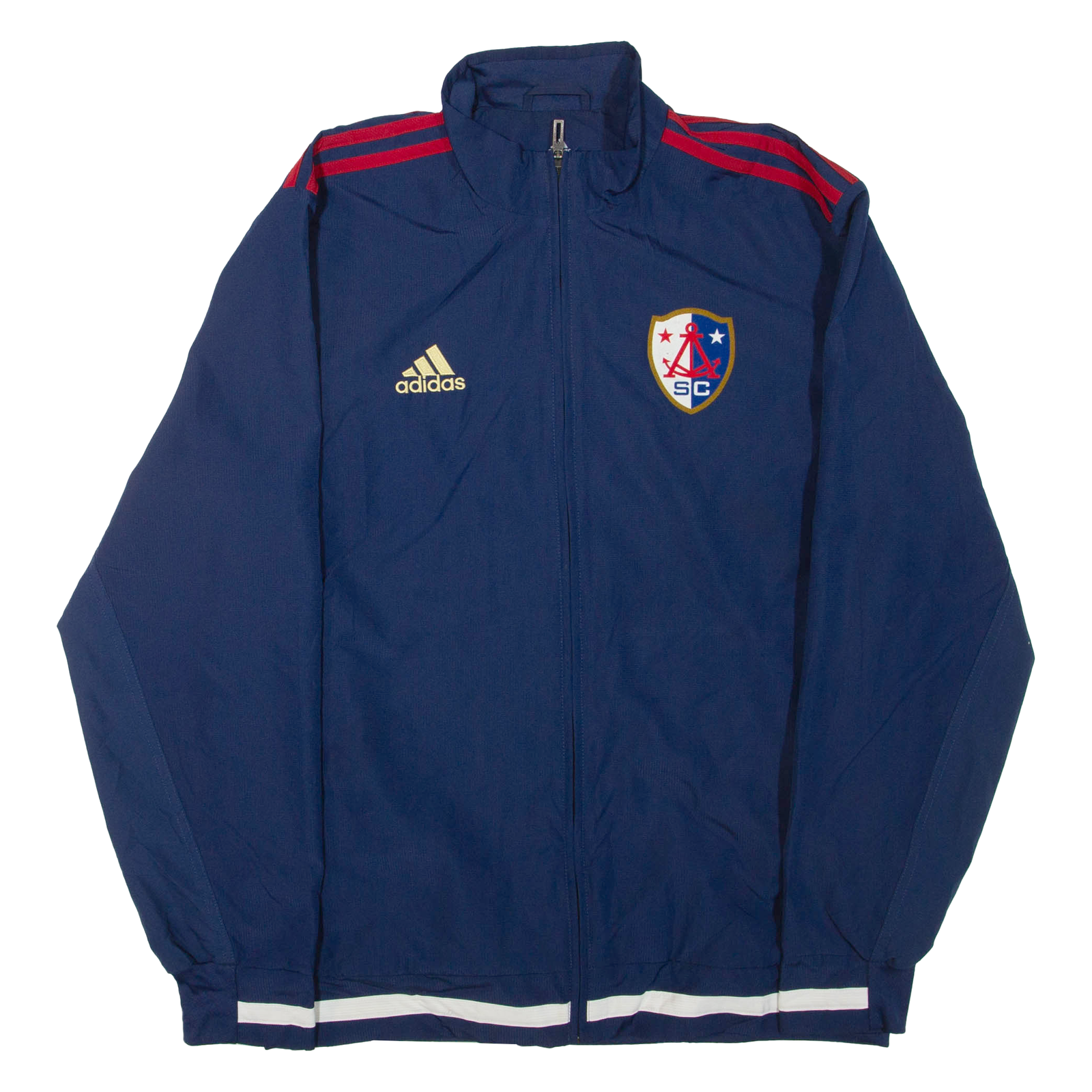 ADIDAS Mens Track Jacket Blue M Refurbished - N/A refurbished available on Cerqular