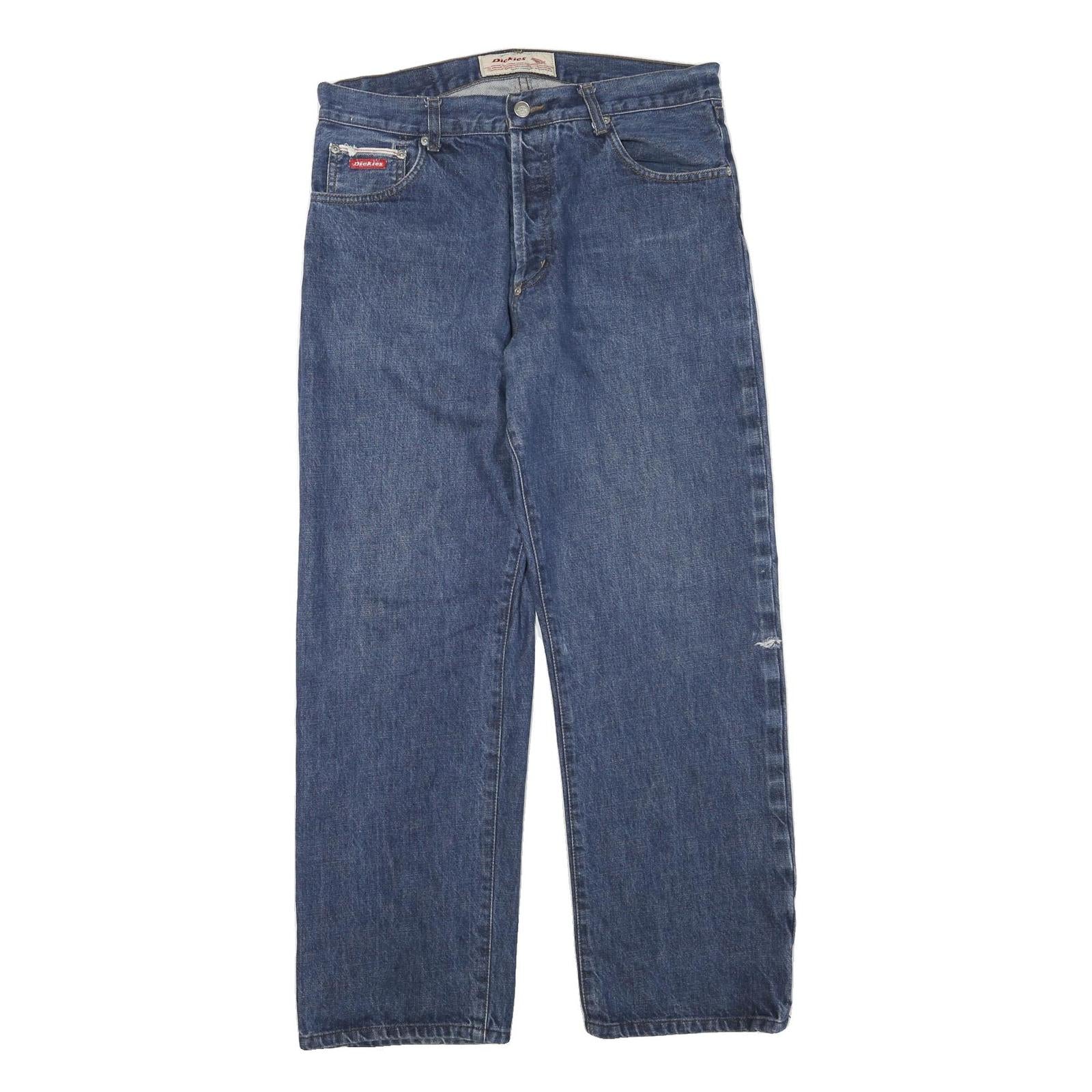 Buy DICKIES Womens Jeans Blue Regular Straight Denim W34 L30 Button Closure Refurbished - $37.69 DICKIES Womens Jeans Blue Regular Straight Denim W34 L30 Button Closure Refurbished - N/A refurbished available on Cerqular