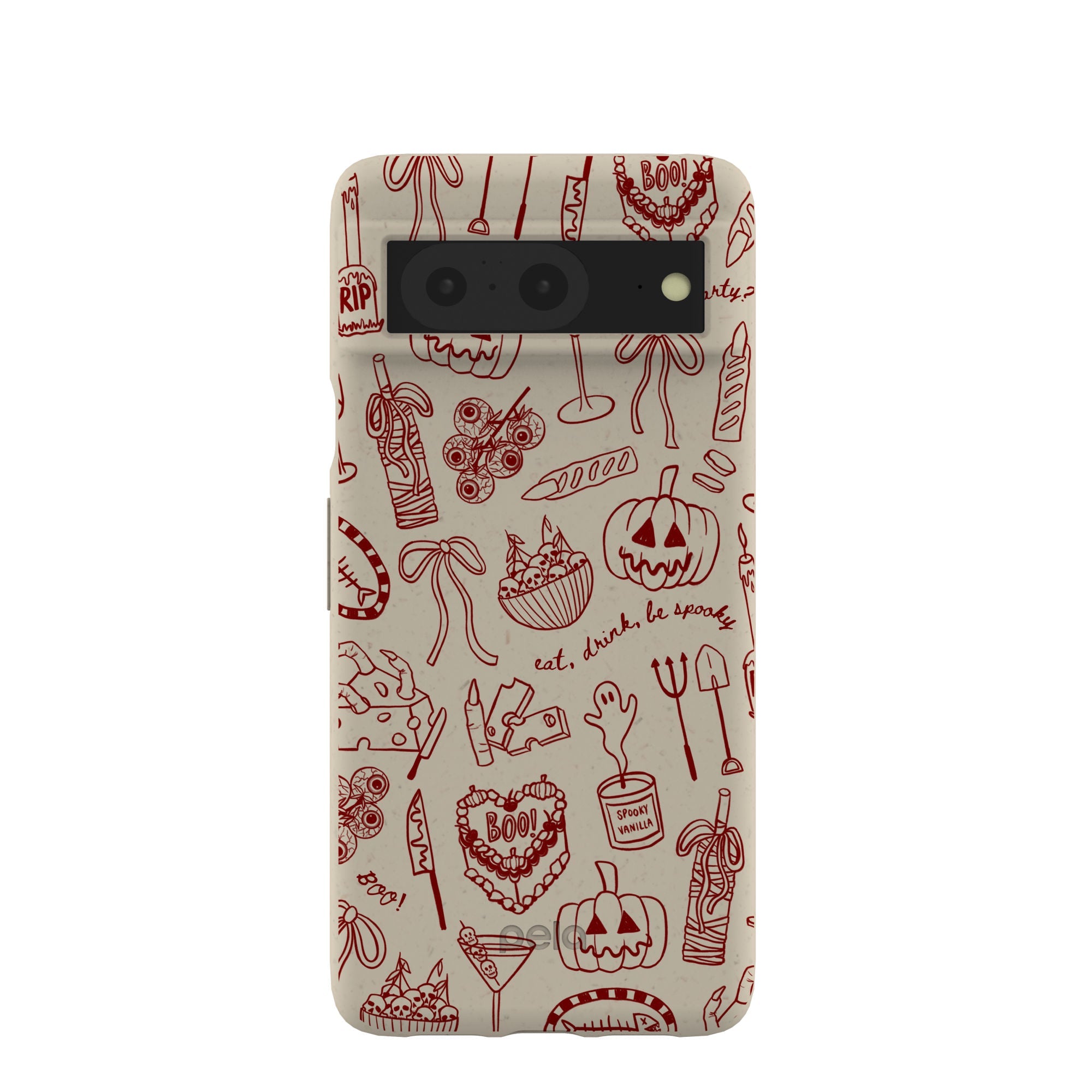 London Fog Spooky Dinner Party Google Pixel 8 Case Refurbished - Pela Case refurbished available on Cerqular