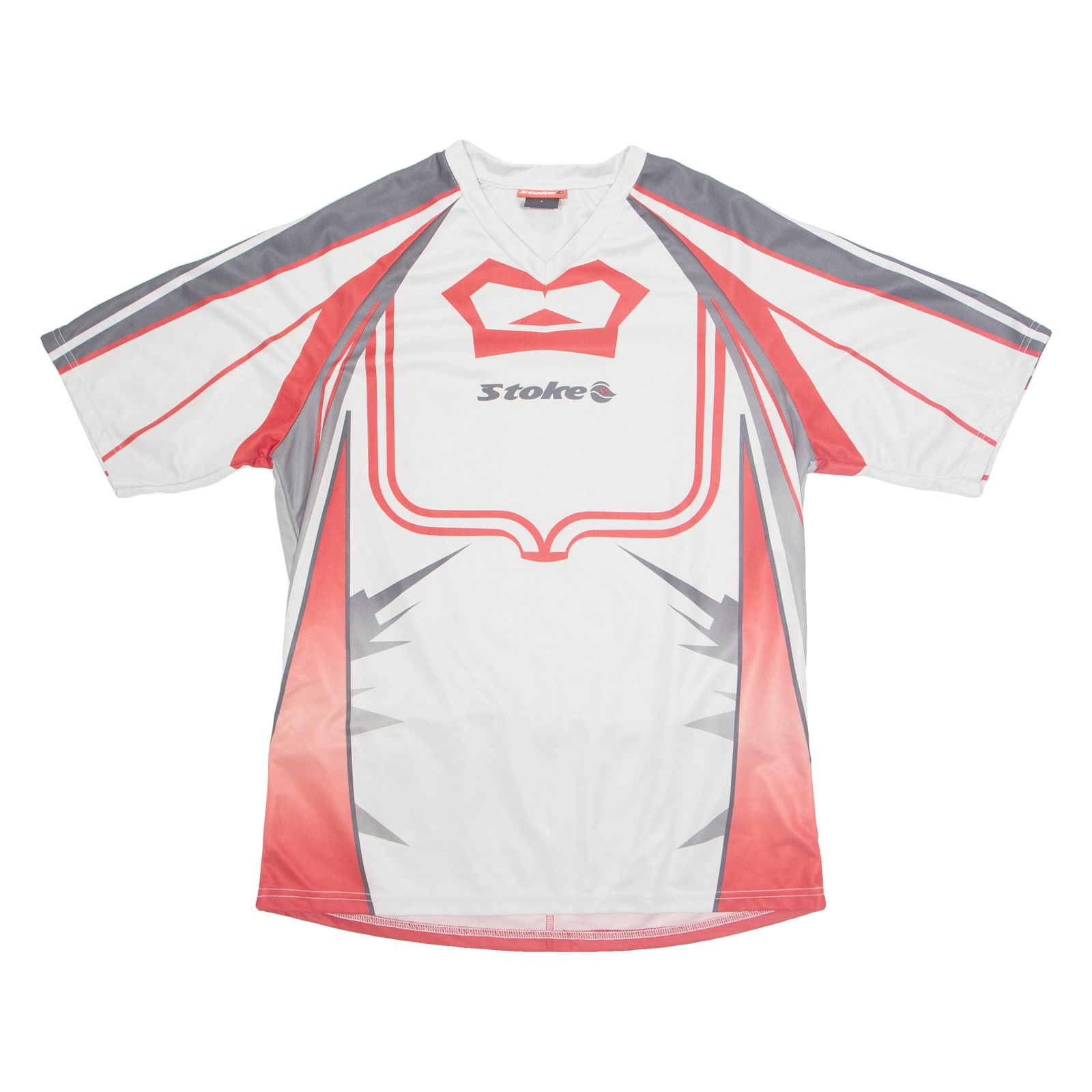 STOKE Mens Jersey Grey V-Neck L Refurbished - N/A refurbished available on Cerqular