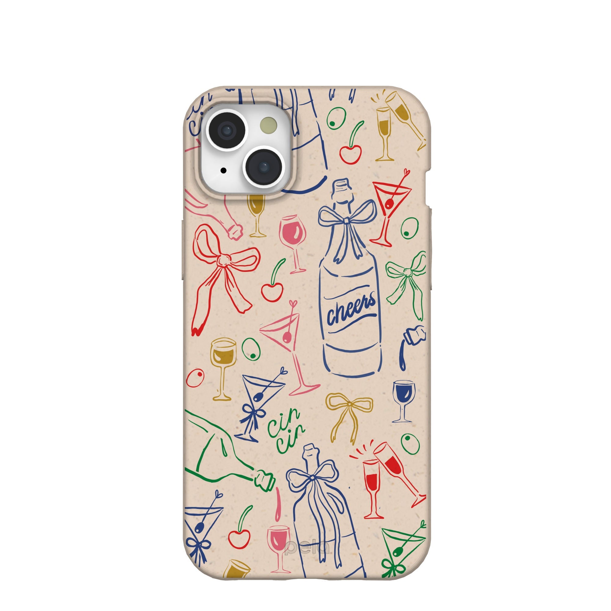 Seashell Midnight Toast iPhone 15 Plus Case Refurbished - Pela Case refurbished available on Cerqular