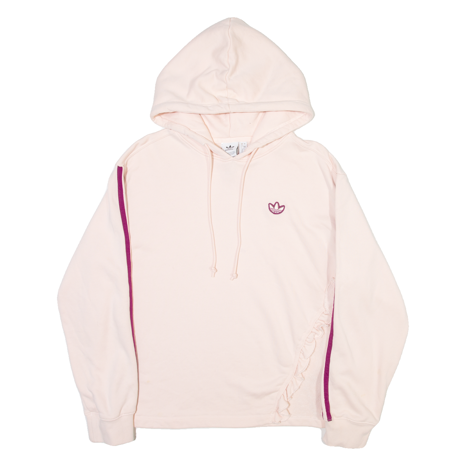 ADIDAS ORIGINALS Womens Pink Hoodie UK 8 Refurbished - N/A refurbished available on Cerqular