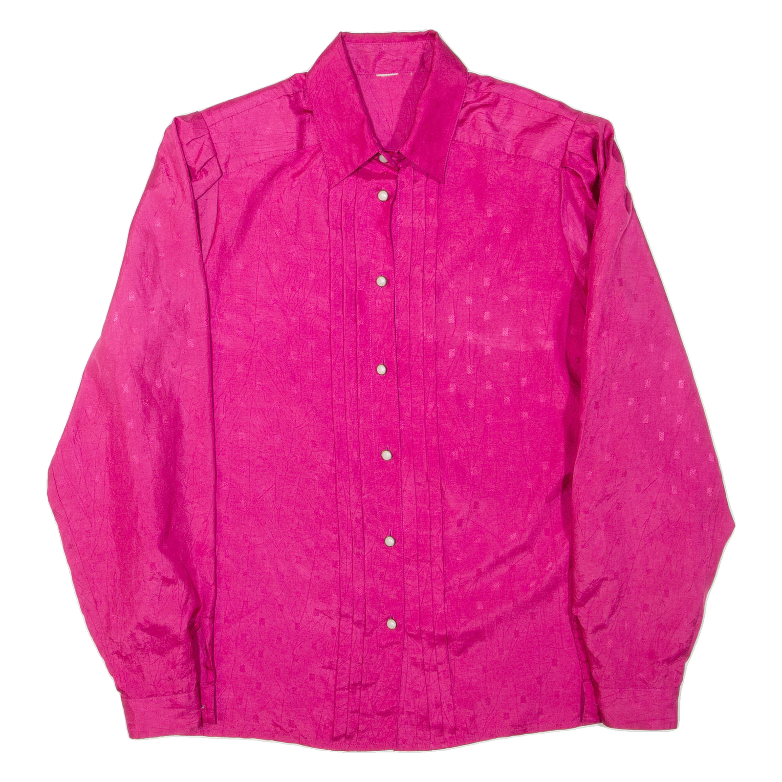 Womens Shirt Pink Collared Long Sleeve L Refurbished - N/A refurbished available on Cerqular