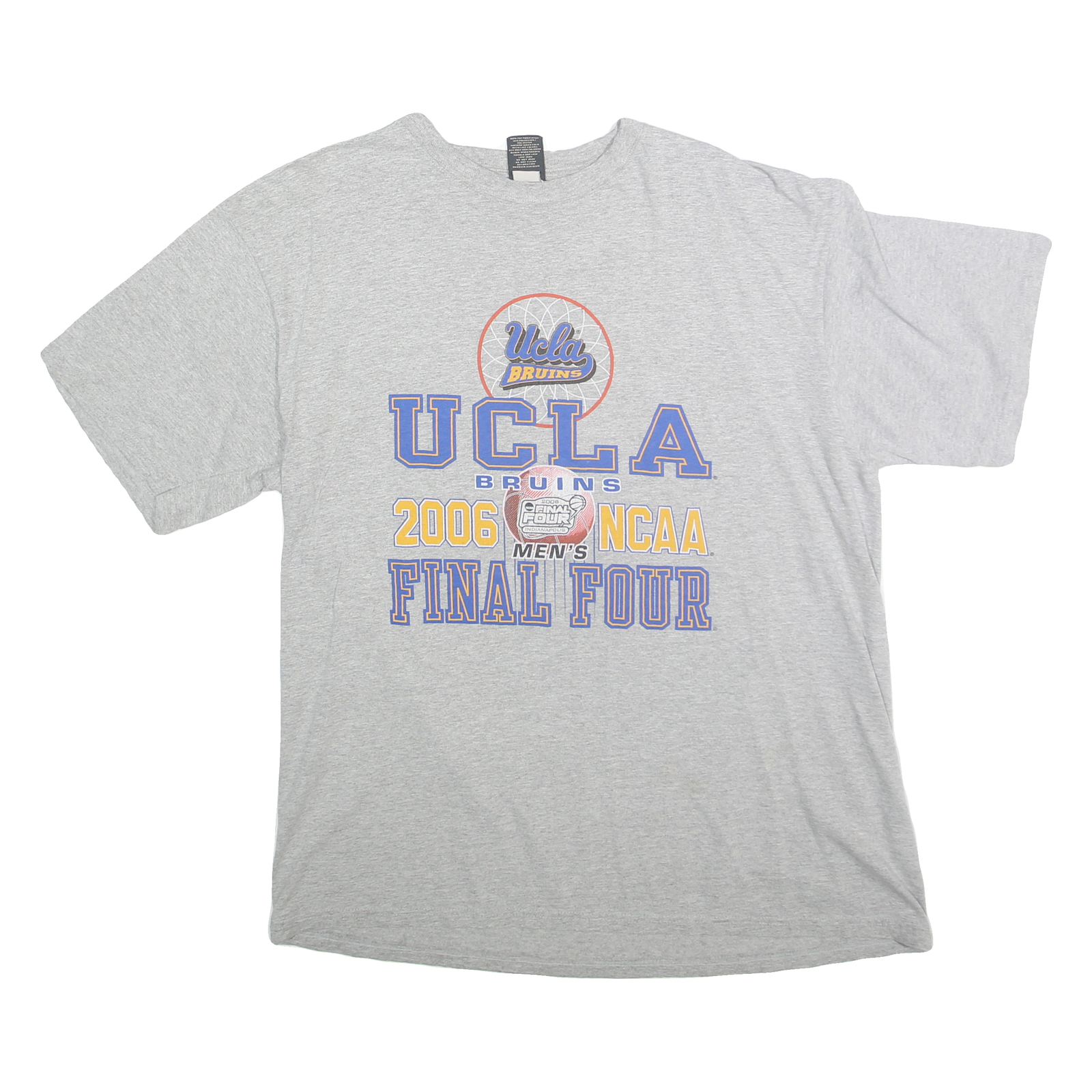 GEAR FOR SPORTS Mens Grey UCLA Bruins 2006 NCAA Final Four Graphic T-Shirt XL Refurbished - N/A refurbished available on Cerqular