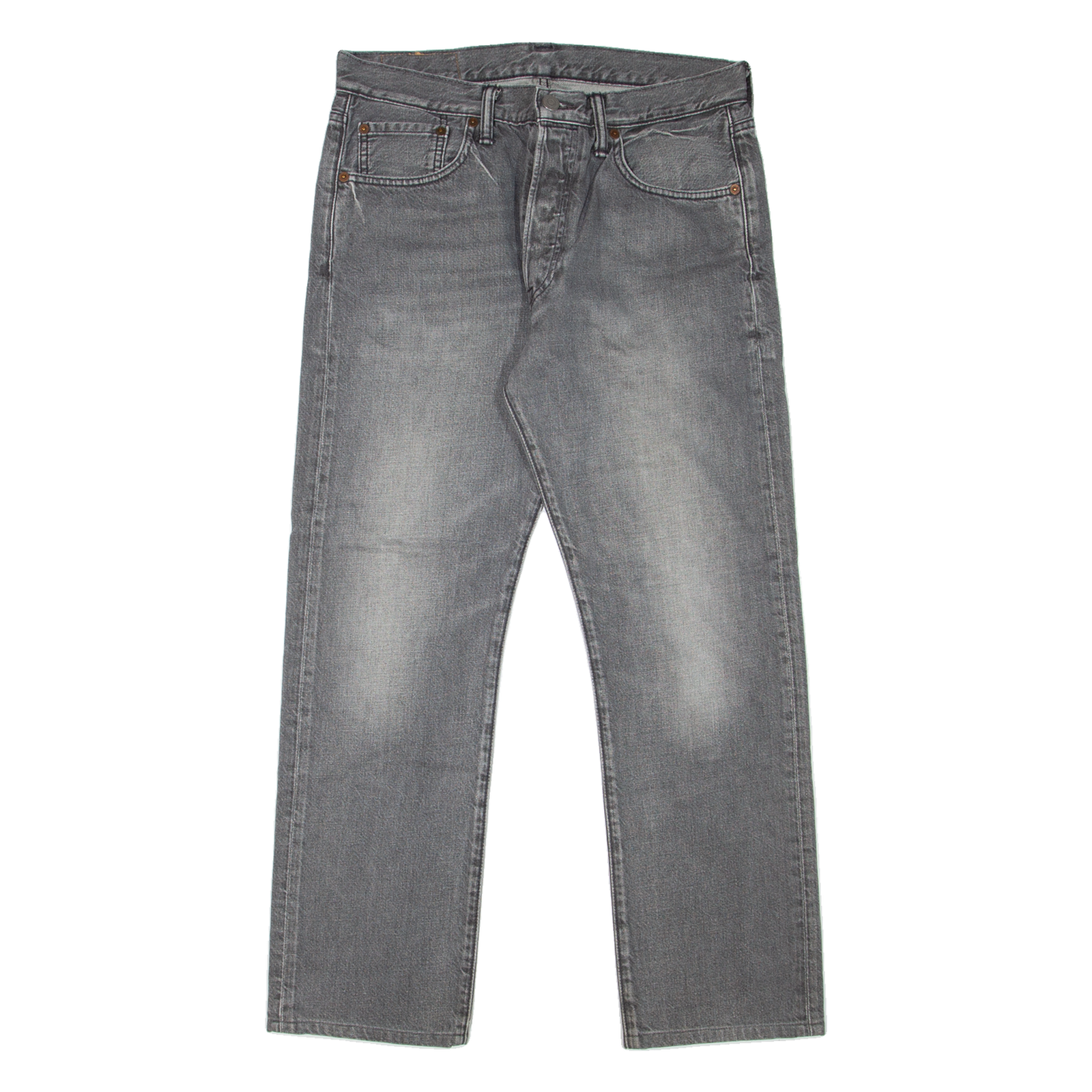 Buy LEVI'S 501 Jeans Mens Grey Regular Straight Stone Wash W31 L27 Refurbished - $44.19 LEVI'S 501 Jeans Mens Grey Regular Straight Stone Wash W31 L27 Refurbished - N/A refurbished available on Cerqular