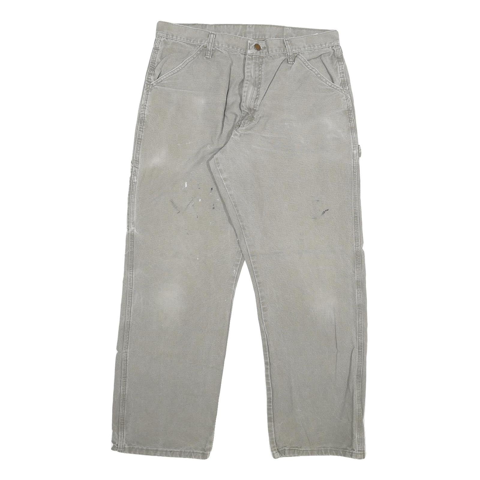 Buy DICKIES Mens Regular Fit Workwear Jeans Beige Denim W34 L32 Painter Style Zip Refurbished - $37.69 DICKIES Mens Regular Fit Workwear Jeans Beige Denim W34 L32 Painter Style Zip Refurbished - N/A refurbished available on Cerqular