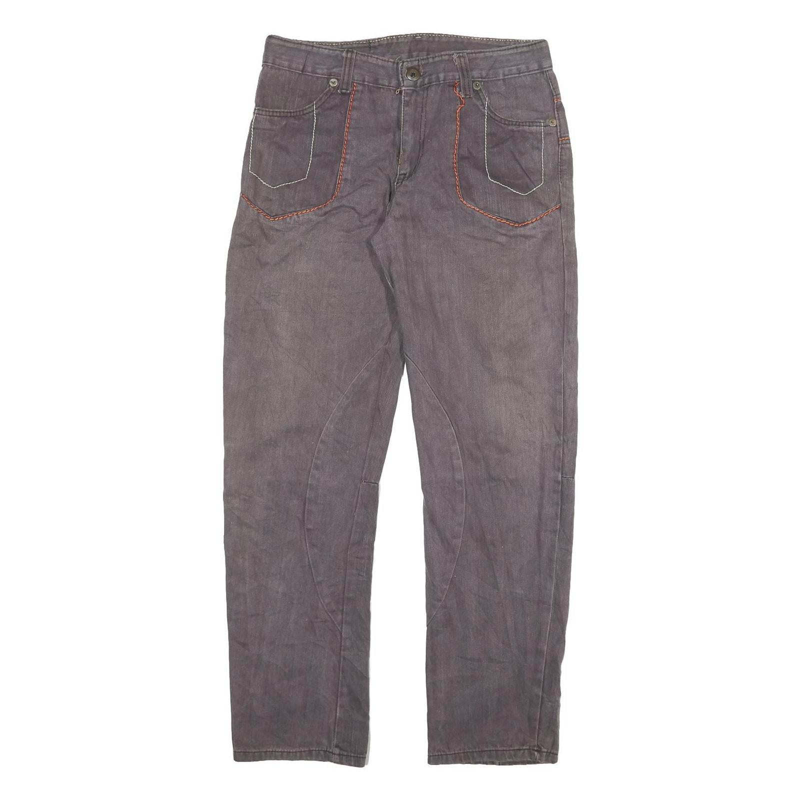 Mens Regular Fit Cotton Blend Blue Jeans W30 L31 Zip Pockets Casual Everyday Refurbished - N/A refurbished available on Cerqular
