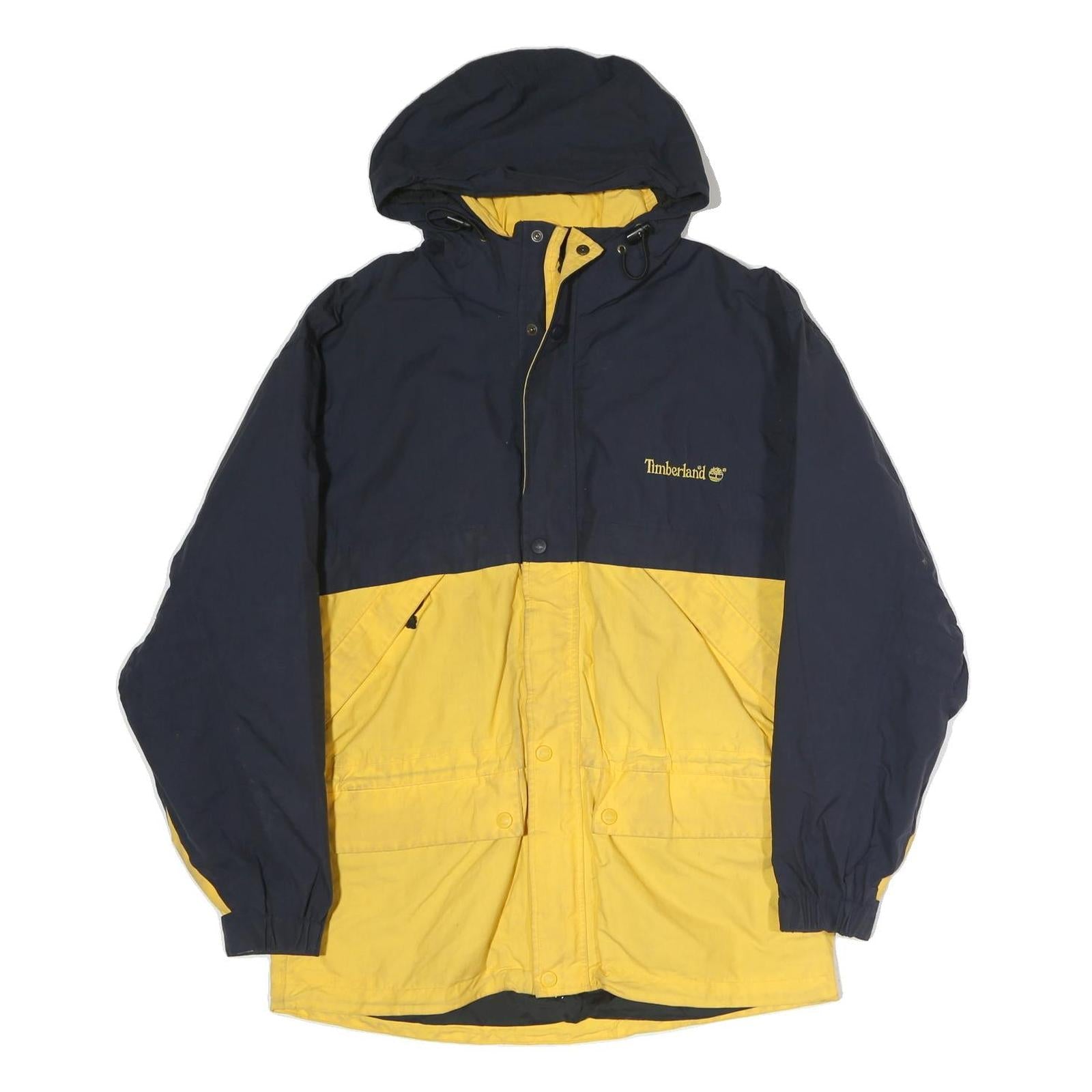 Buy TIMBERLAND Mens Blue & Yellow Outdoor Jacket S Polyester Zip Hooded Colourblock Refurbished - $50.69 TIMBERLAND Mens Blue & Yellow Outdoor Jacket S Polyester Zip Hooded Colourblock Refurbished - N/A refurbished available on Cerqular