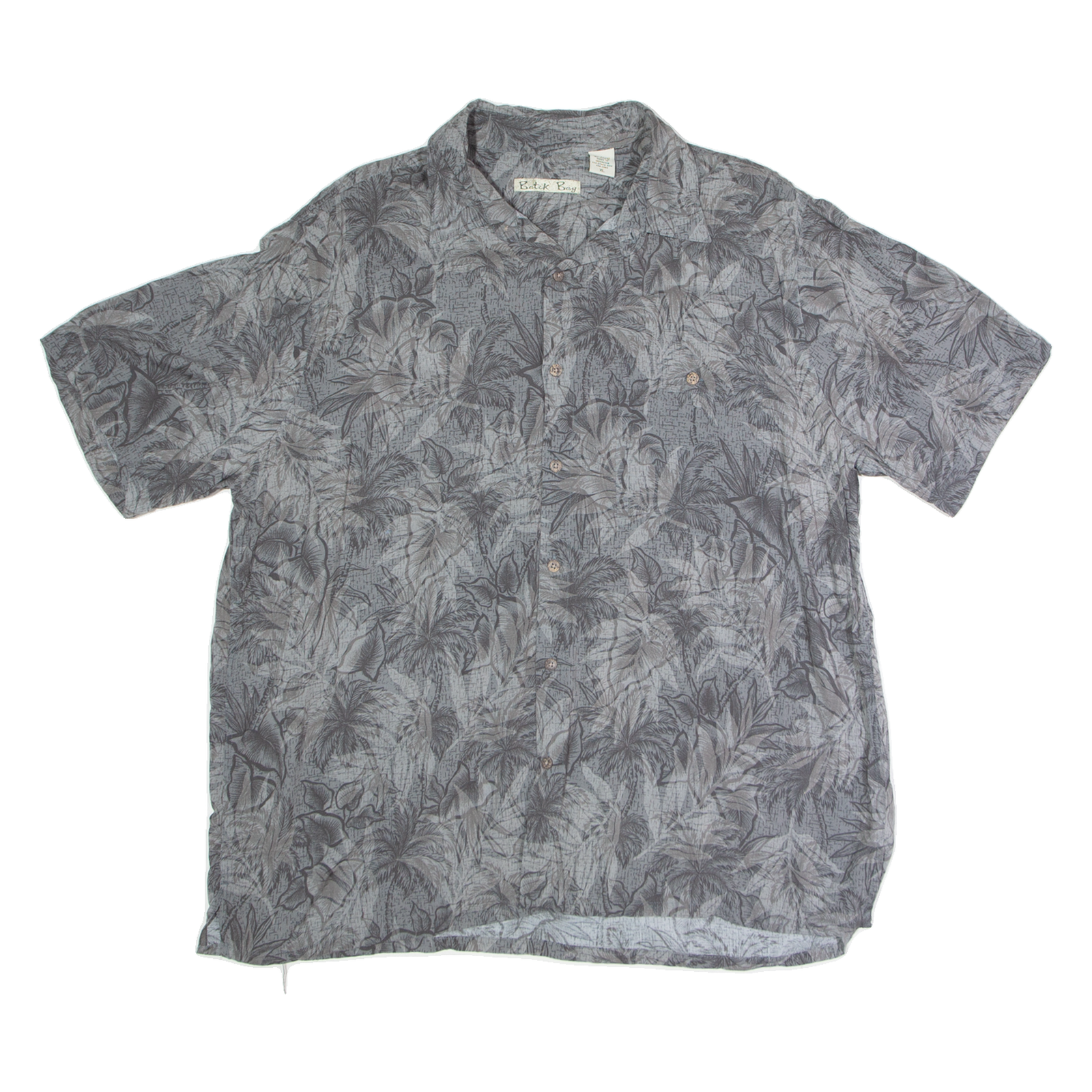 BATIK BAY Mens Shirt Black Crazy Pattern XL Refurbished - N/A refurbished available on Cerqular