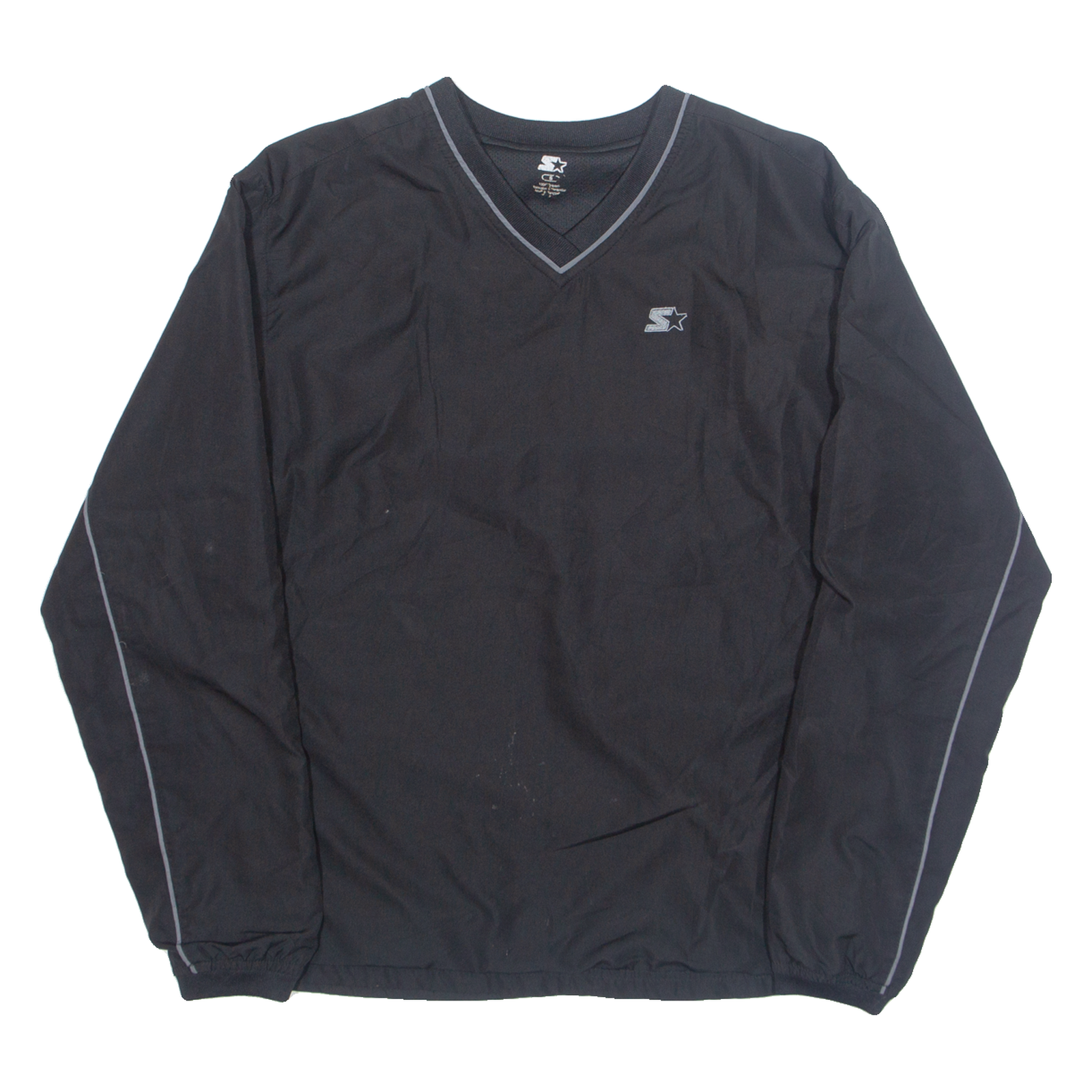Buy STARTER Mesh Lined Training Mens Sweatshirt Black V-Neck S Refurbished - $44.19 STARTER Mesh Lined Training Mens Sweatshirt Black V-Neck S Refurbished - N/A refurbished available on Cerqular