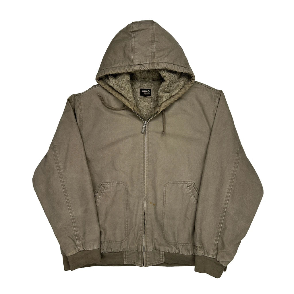 Buy Guide Series Jacket - 2XL Khaki Cotton Blend Refurbished - $107.19 Guide Series Jacket - 2XL Khaki Cotton Blend Refurbished - Thrifted (note: this is a term often used to describe second- refurbished available on Cerqular