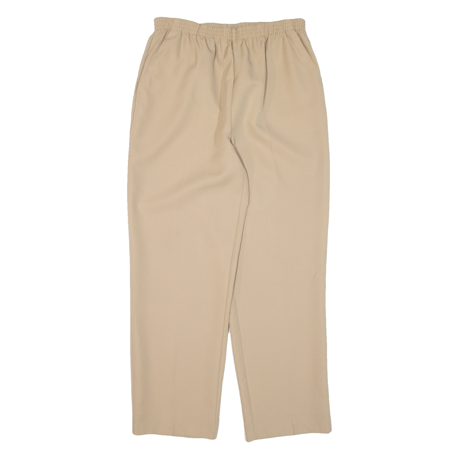 SANA MORGAN Womens Trousers Beige Regular Straight W29 L28 Refurbished - N/A refurbished available on Cerqular