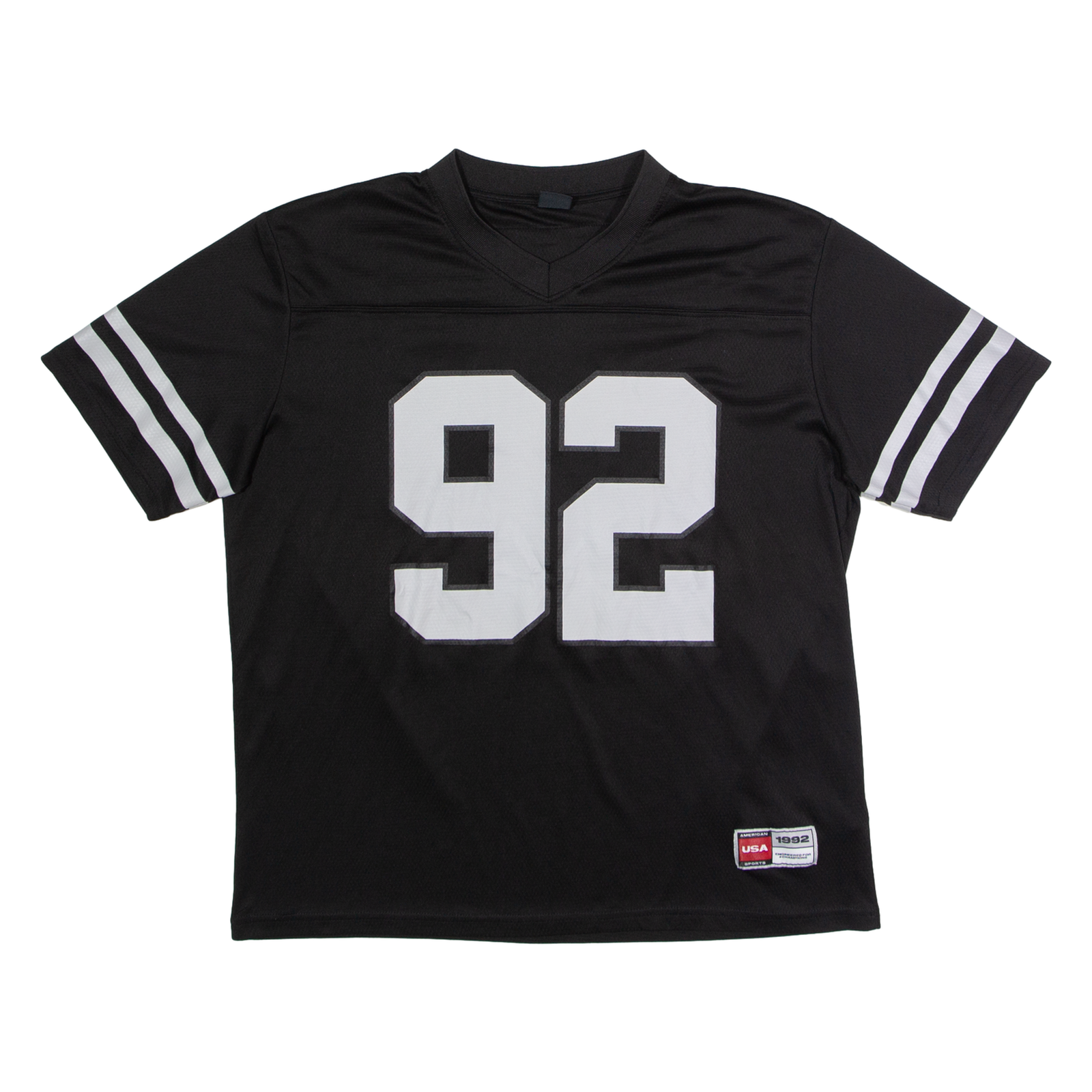 FSBN Reckless #92 Athletic Fit Mens Jersey Black V-Neck L Refurbished - N/A refurbished available on Cerqular