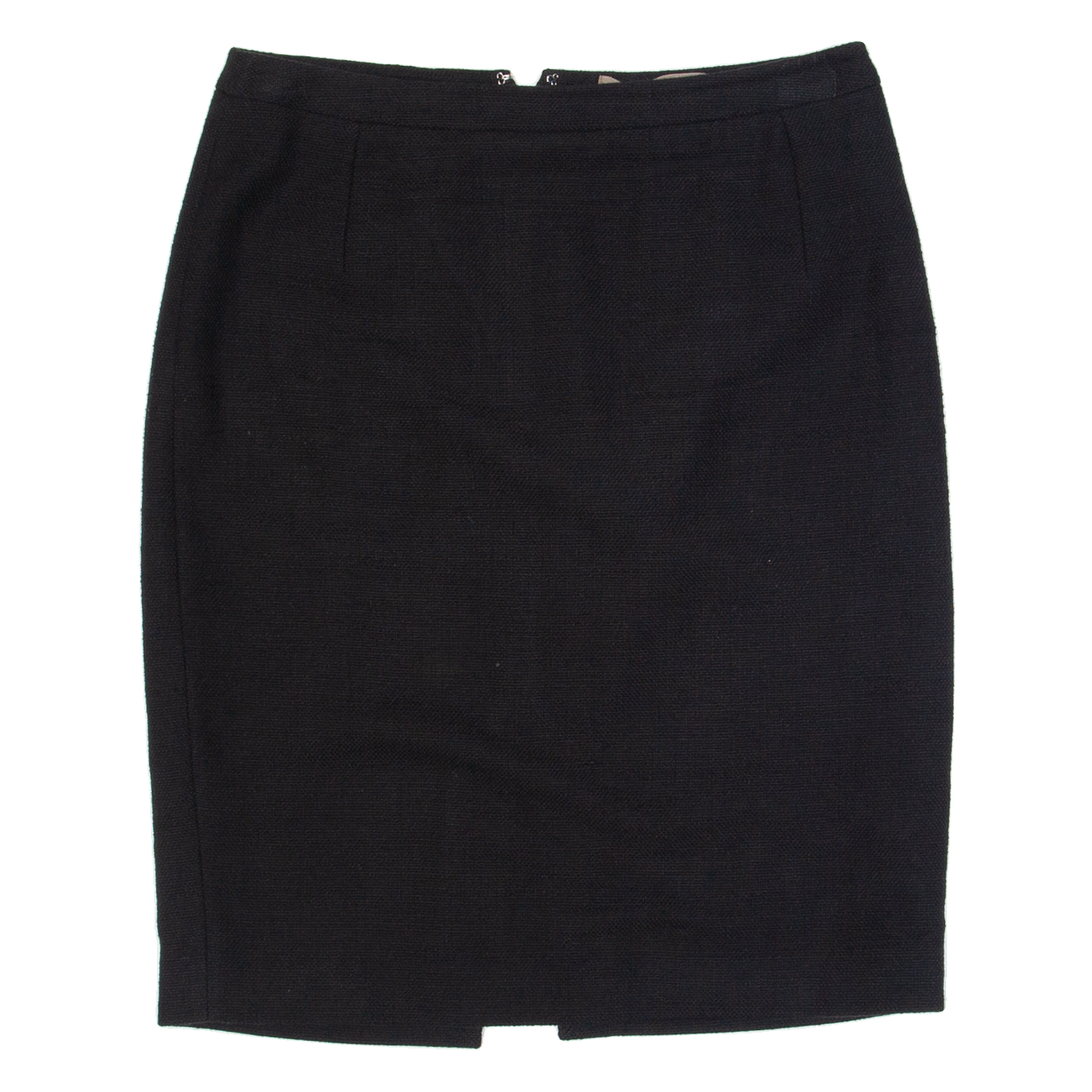 JIGSAW Womens Pencil Skirt Black Knee Length UK 8 Refurbished - N/A refurbished available on Cerqular