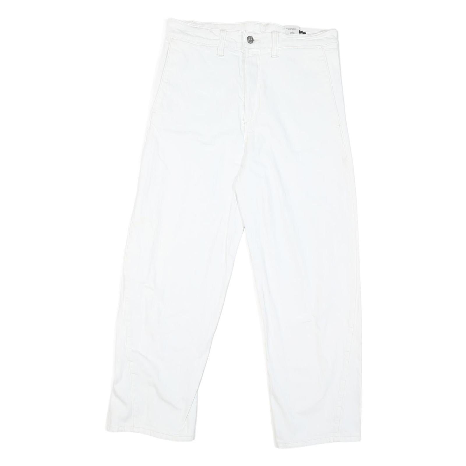 VINCE Womens White Regular Fit Straight Denim Jeans Cotton Blend W28 L25 Casual Refurbished - N/A refurbished available on Cerqular