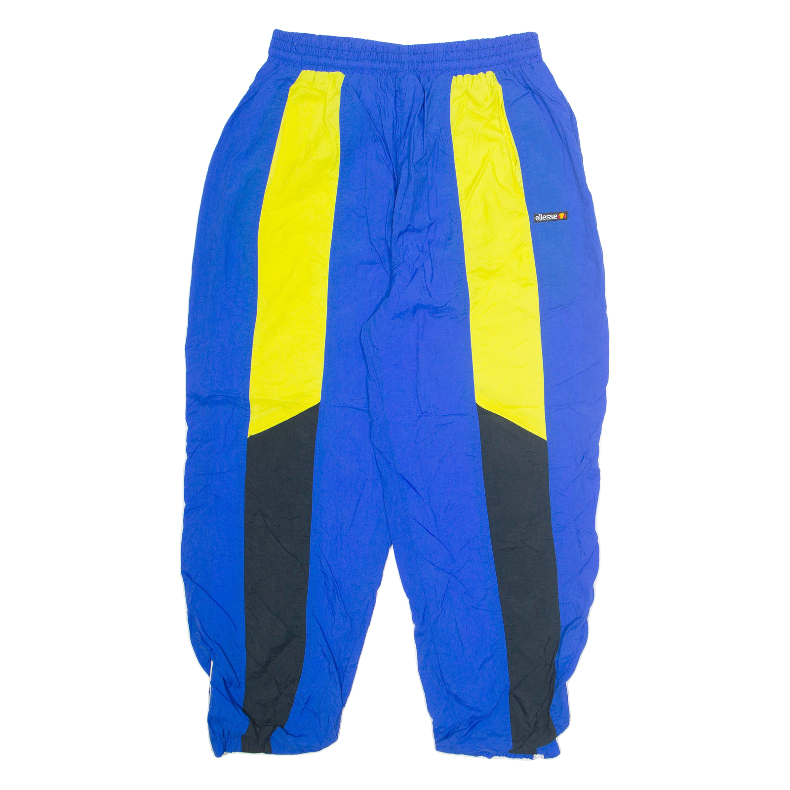 ELLESSE Mens Track Pants Blue Tapered XL W30 L26 Refurbished - N/A refurbished available on Cerqular