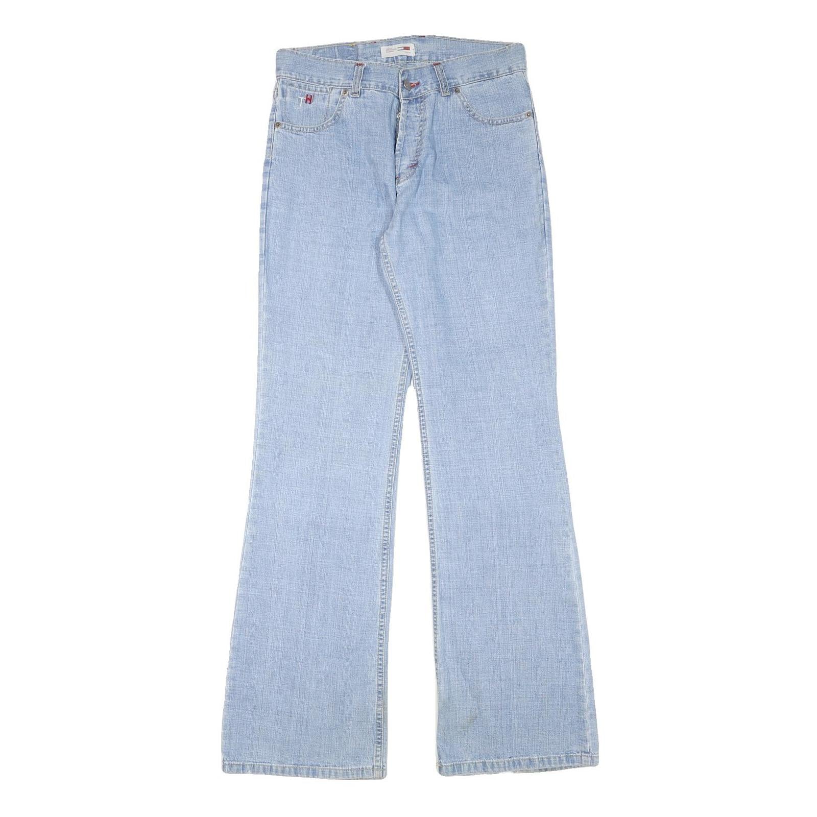 TOMMY HILFIGER Womens Jeans Blue Relaxed Bootcut Denim Light W30 L34 Classic Refurbished - N/A refurbished available on Cerqular