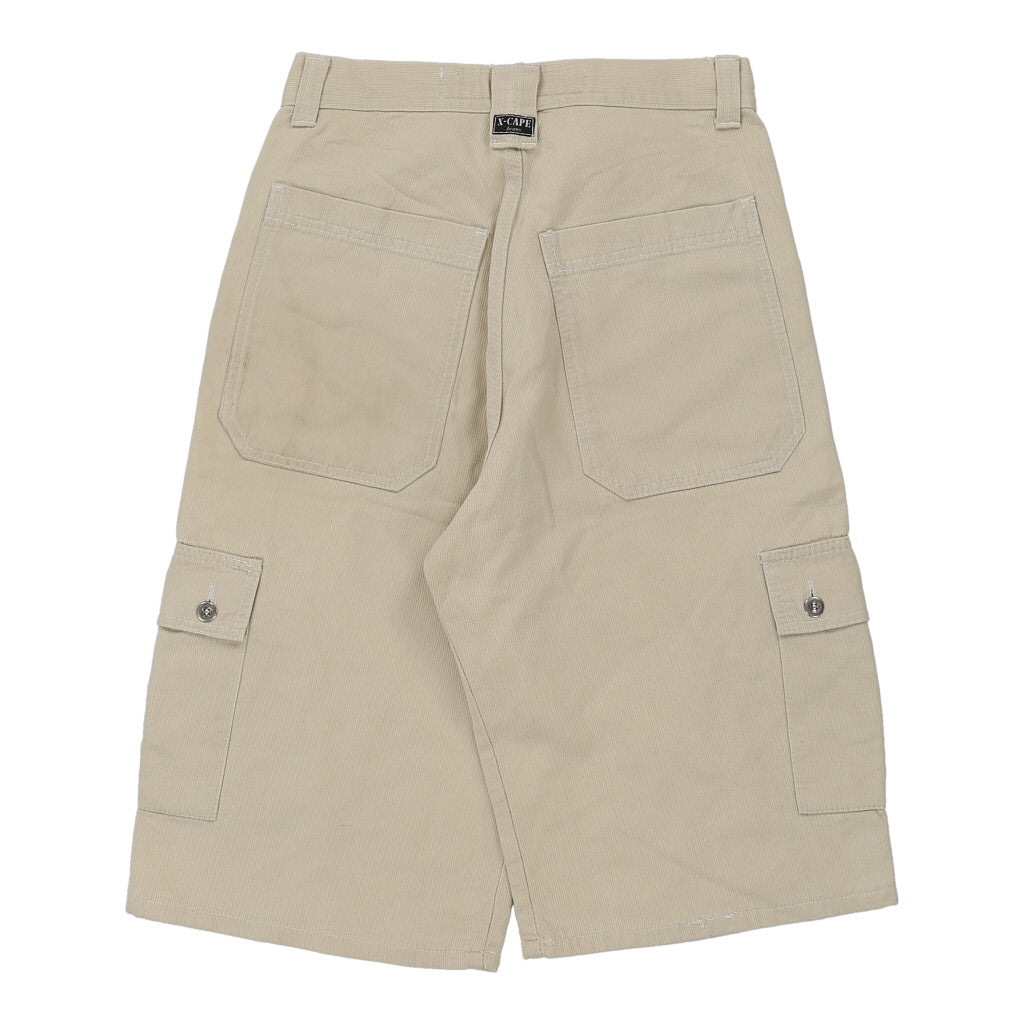 Buy X-Cape Cargo Shorts - 29W UK 12 Beige Cotton Refurbished - $46.89 X-Cape Cargo Shorts - 29W UK 12 Beige Cotton Refurbished - Thrifted (note: this is a term often used to describe second- refurbished available on Cerqular