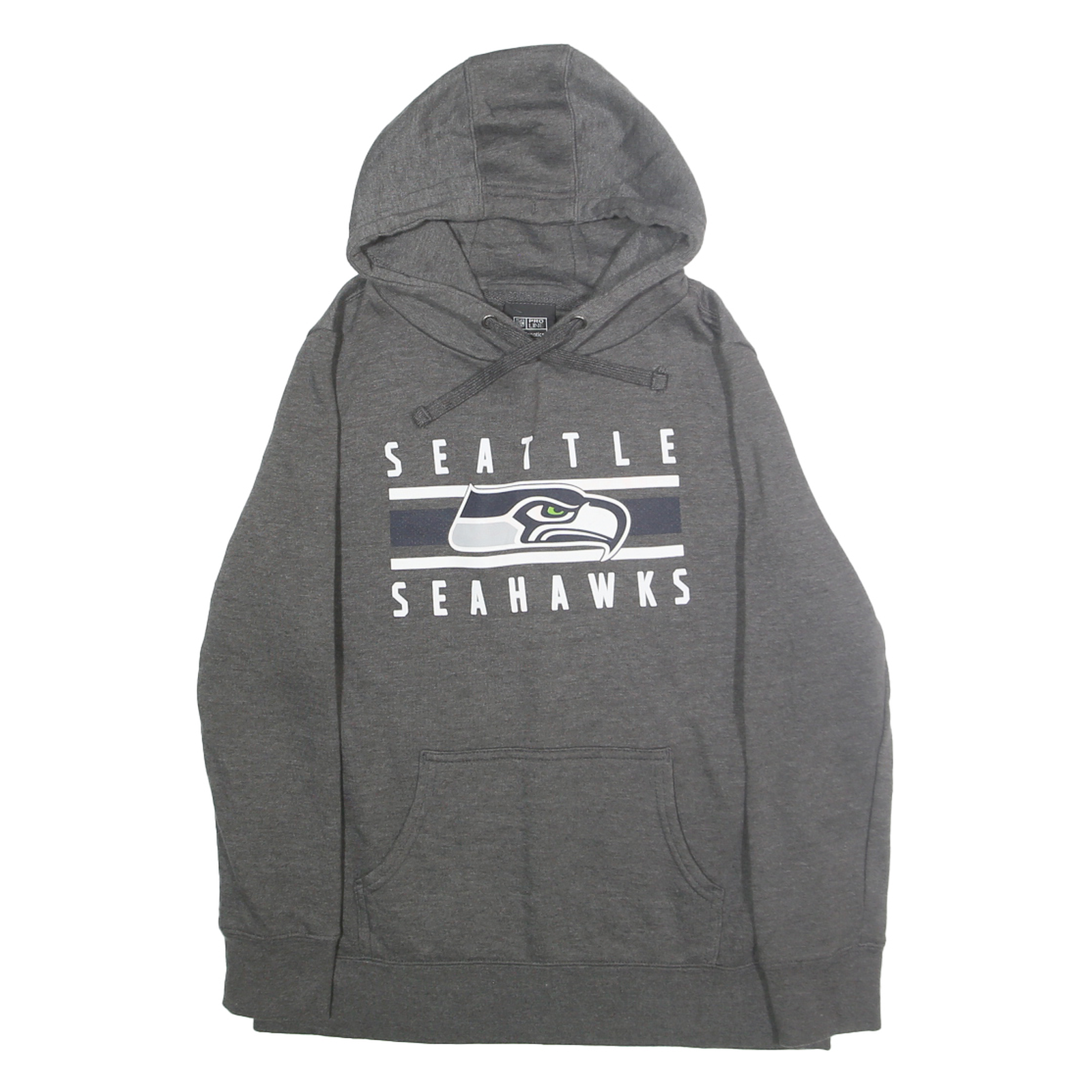 NFL Womens Grey Seattle Seahawks Pullover Hoodie M Cotton Blend Refurbished - N/A refurbished available on Cerqular