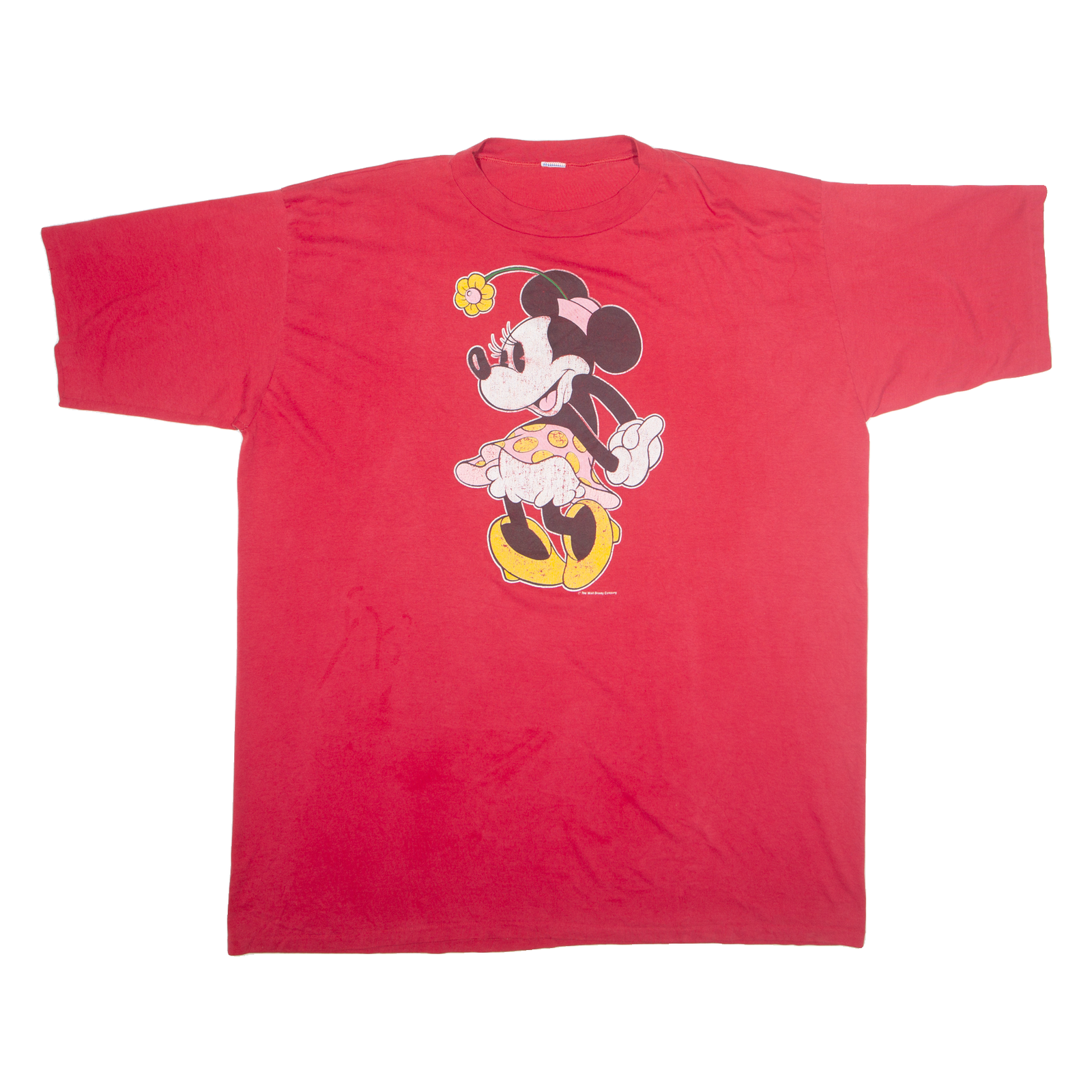 Minnie Mouse Womens T-Shirt Red USA 5XL Refurbished - N/A refurbished available on Cerqular