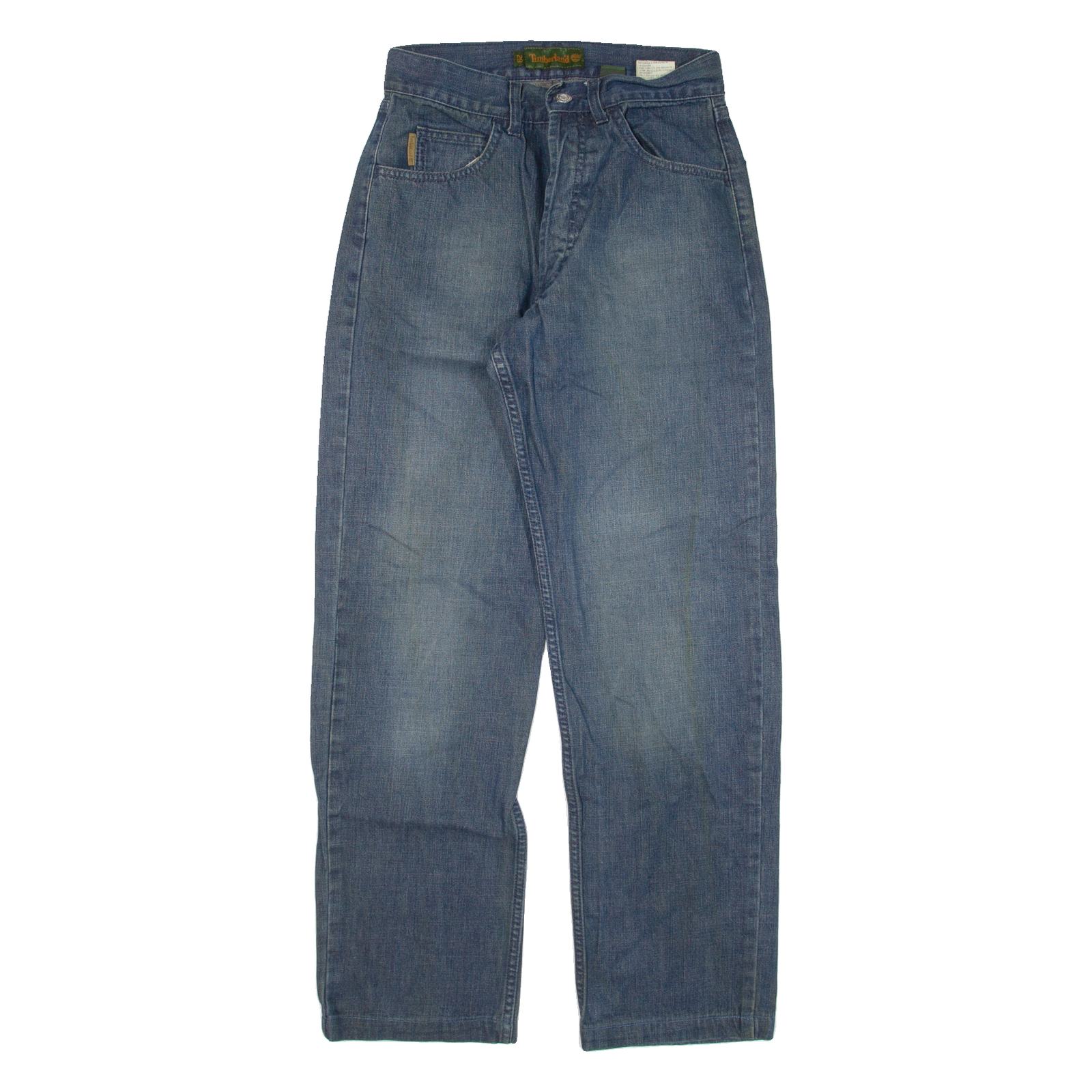 TIMBERLAND Mens Jeans Blue Regular Straight W26 L28 Refurbished - N/A refurbished available on Cerqular