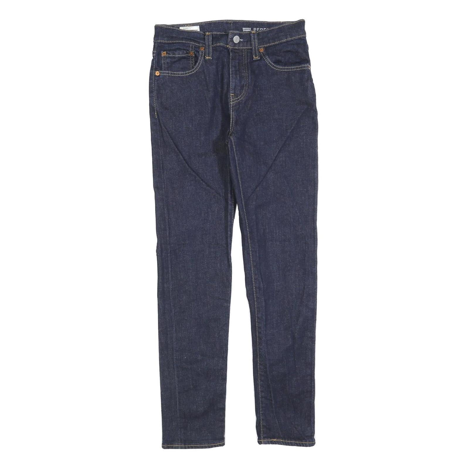 LEVI'S 512 BIG E Mens Slim Jeans Denim Dark W27 L30 Stylish Cotton Blend Zip Refurbished - N/A refurbished available on Cerqular