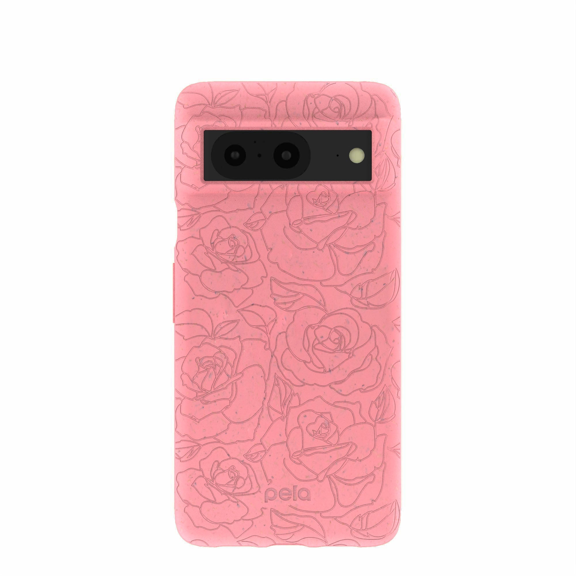 Bubblegum Pink Rosettes Google Pixel 8 Case Refurbished - Pela Case refurbished available on Cerqular