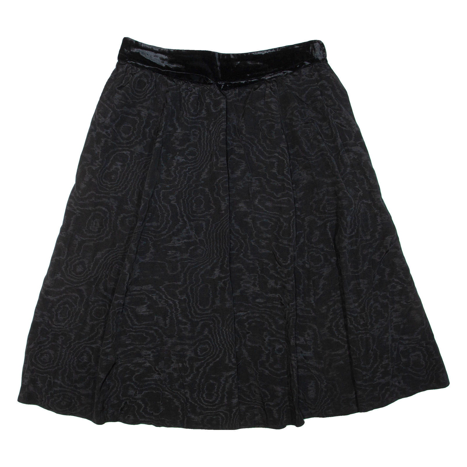 Womens Flare Skirt Black Midi XL Refurbished - N/A refurbished available on Cerqular