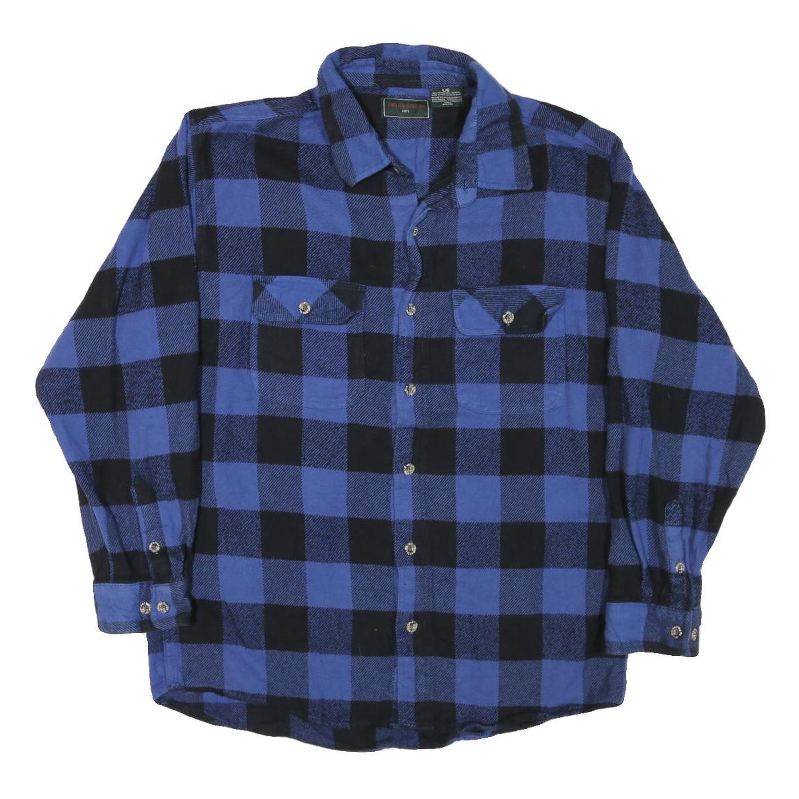 Buy FIELD & STREAM Mens Blue & Black Check Shirt L Cotton Blend Classic Fit Button Refurbished - $38.99 FIELD & STREAM Mens Blue & Black Check Shirt L Cotton Blend Classic Fit Button Refurbished - N/A refurbished available on Cerqular