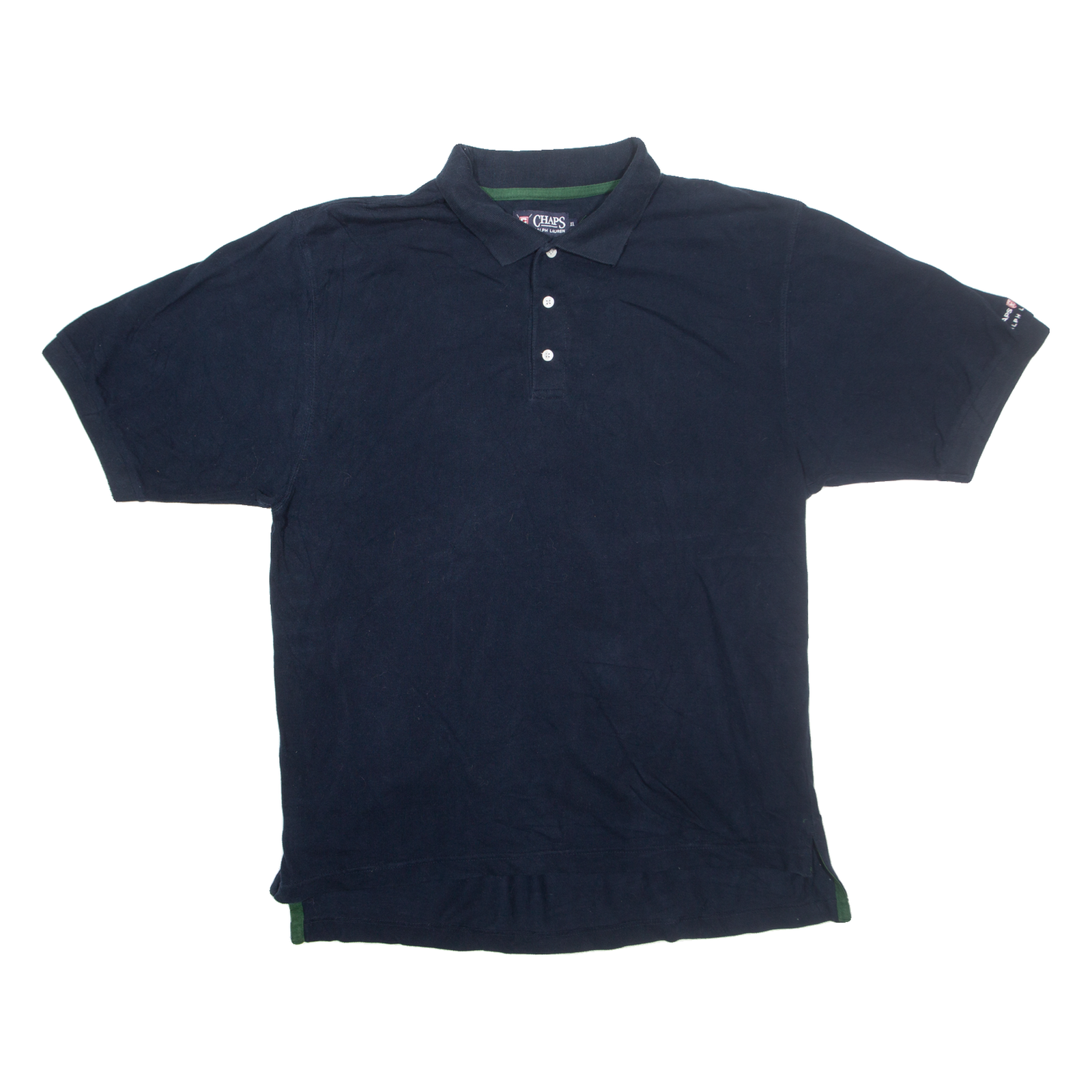 CHAPS RALPH LAUREN Mens Polo Shirt Blue XL Refurbished - N/A refurbished available on Cerqular