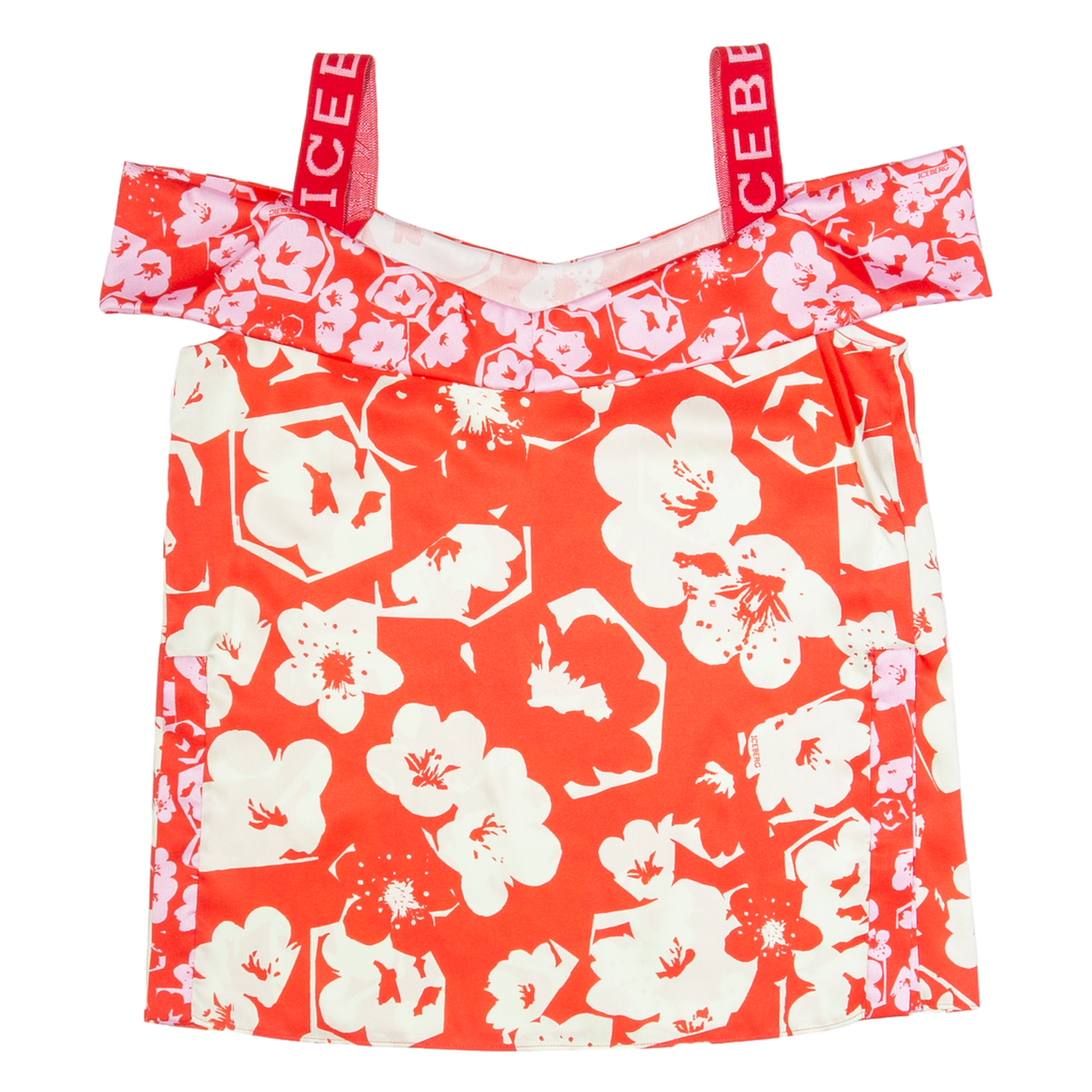 Buy ICEBERG Womens Printed Top Red V-Neck Sleeveless Floral M Refurbished - $51.99 ICEBERG Womens Printed Top Red V-Neck Sleeveless Floral M Refurbished - N/A refurbished available on Cerqular