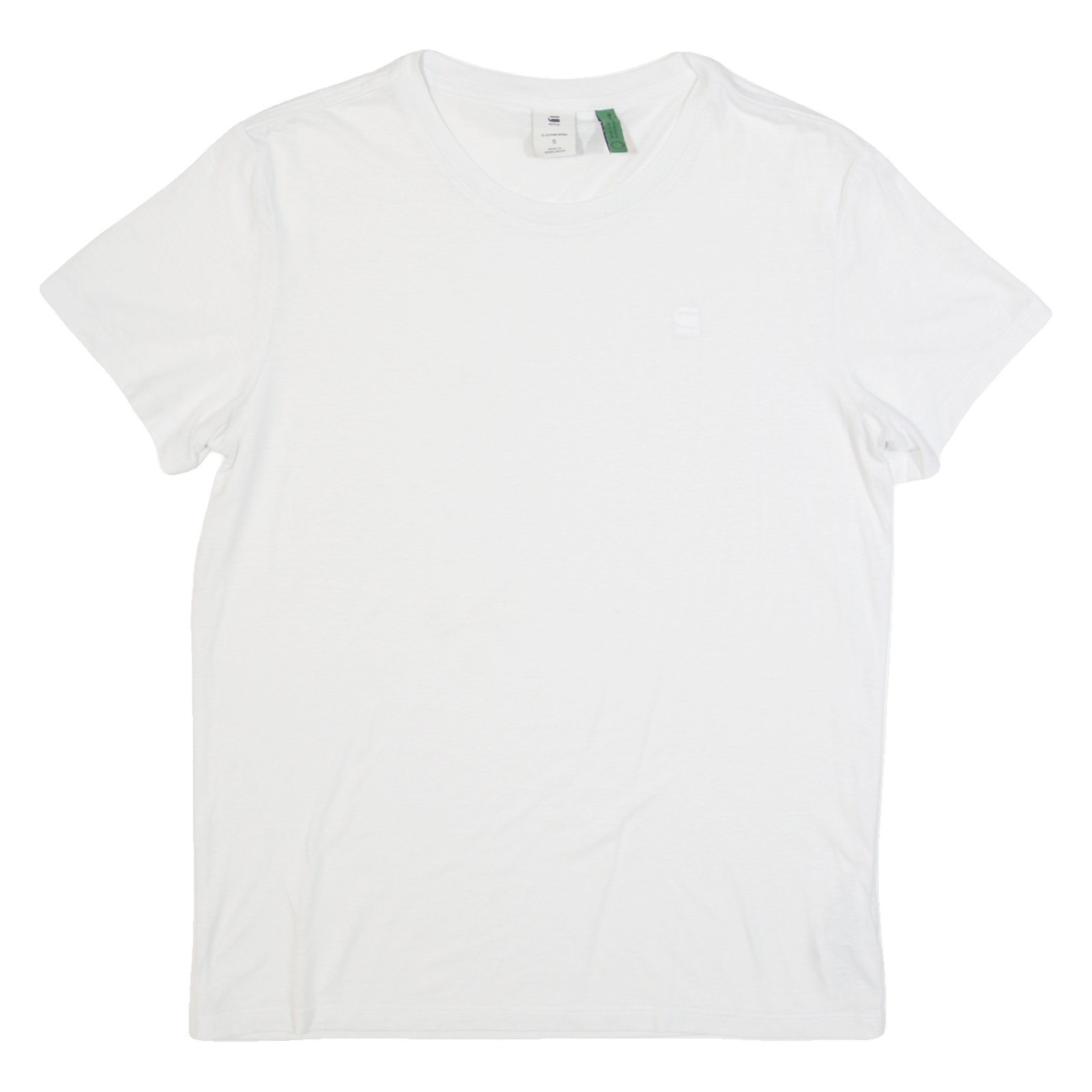 G-STAR Mens T-Shirt White S Refurbished - N/A refurbished available on Cerqular