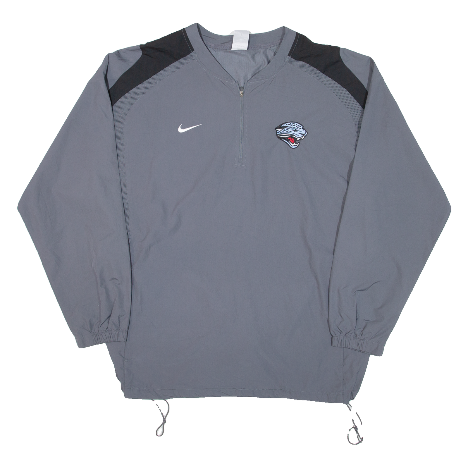 NIKE Mens Sweatshirt Grey 1/4 Zip M Refurbished - N/A refurbished available on Cerqular