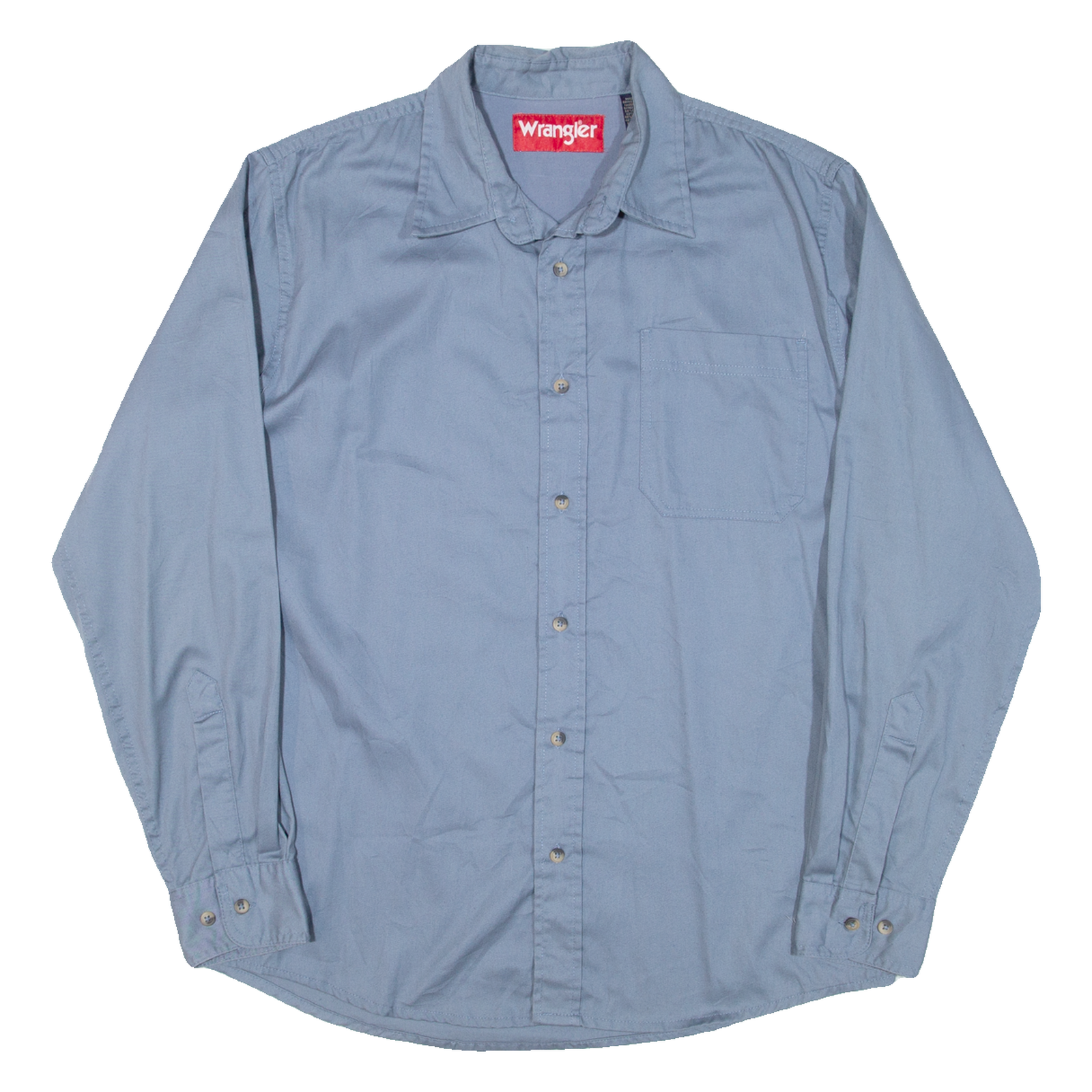 Buy WRANGLER Mens Plain Shirt Blue Long Sleeve M Refurbished - $28.59 WRANGLER Mens Plain Shirt Blue Long Sleeve M Refurbished - N/A refurbished available on Cerqular